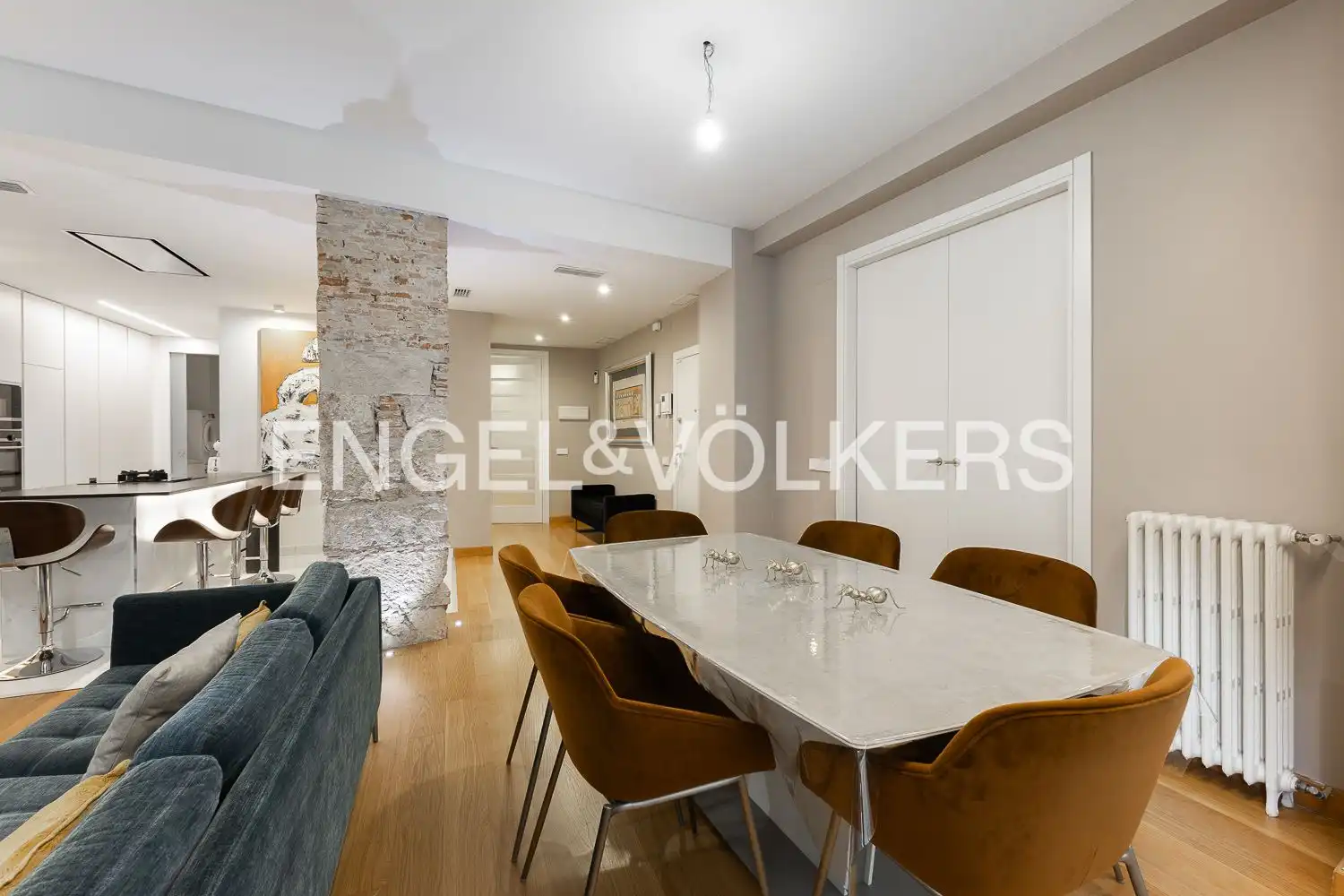 Comedor de Apartamento en venta en Valencia con Aire acondicionado, Calefacción y Parquet