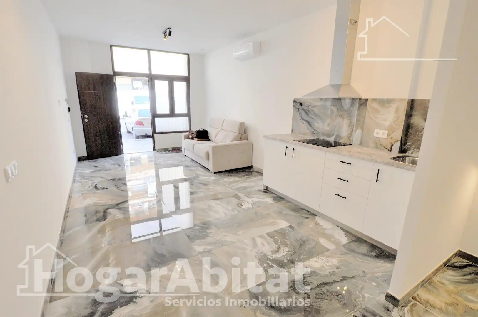 Living room of Flat for sale in Valencia  with Air Conditioner