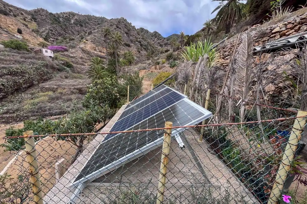Jardín de Finca rústica en venta en Vallehermoso con Amueblado