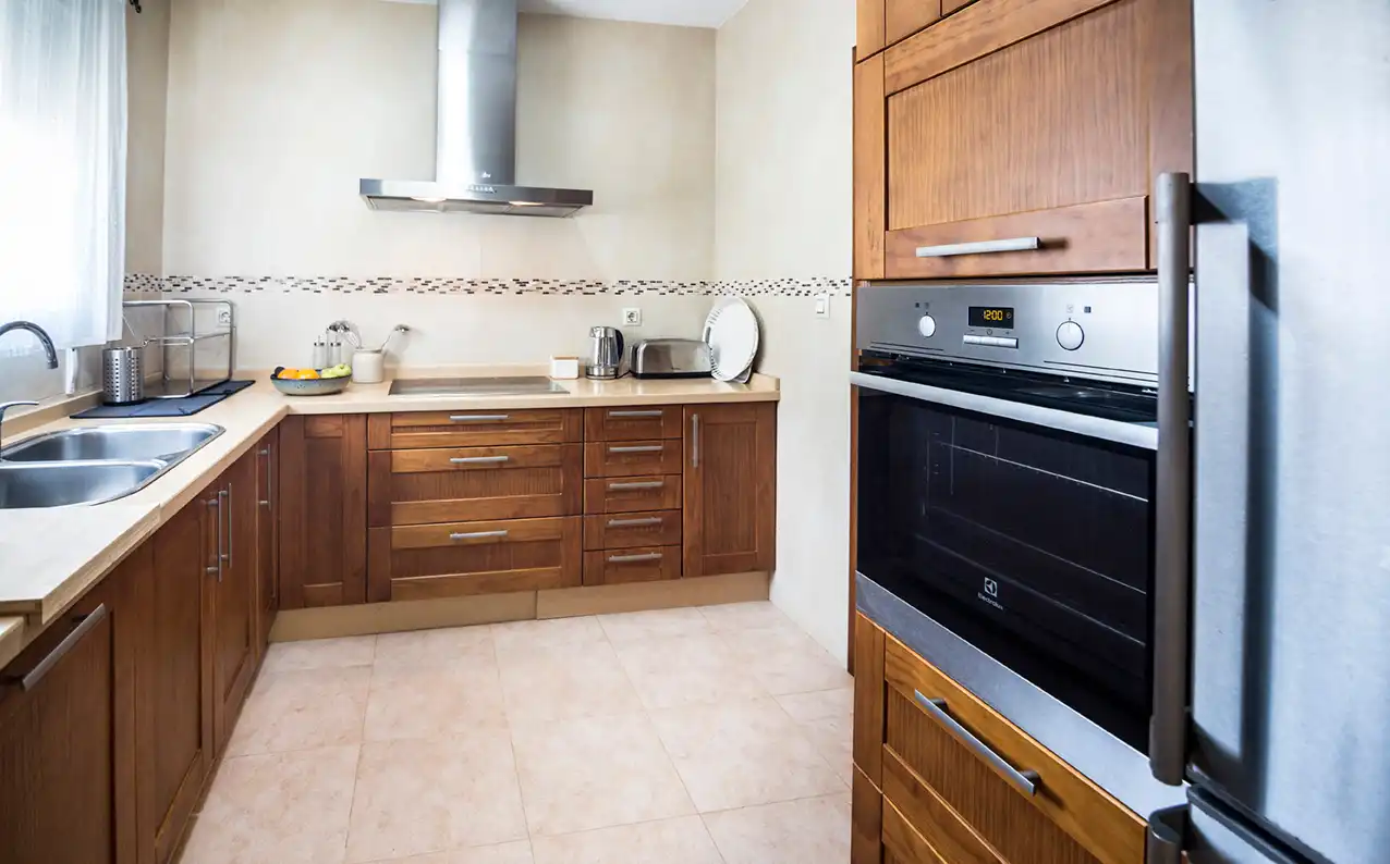 Cocina de Casa o chalet de alquiler en Chiclana de la Frontera con Piscina y Amueblado