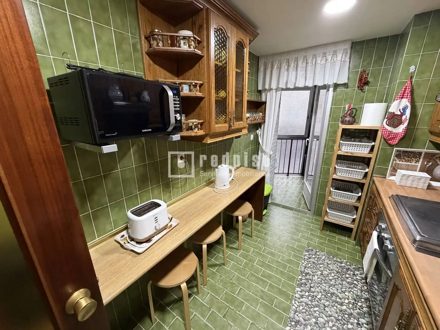 Cocina de Piso en venta en Madrid con Calefacción, Parquet y Terraza