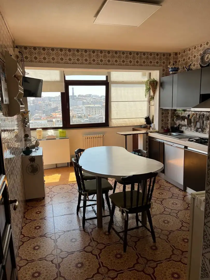 Cocina de Piso en venta en A Coruña Capital  con Calefacción, Terraza y Trastero