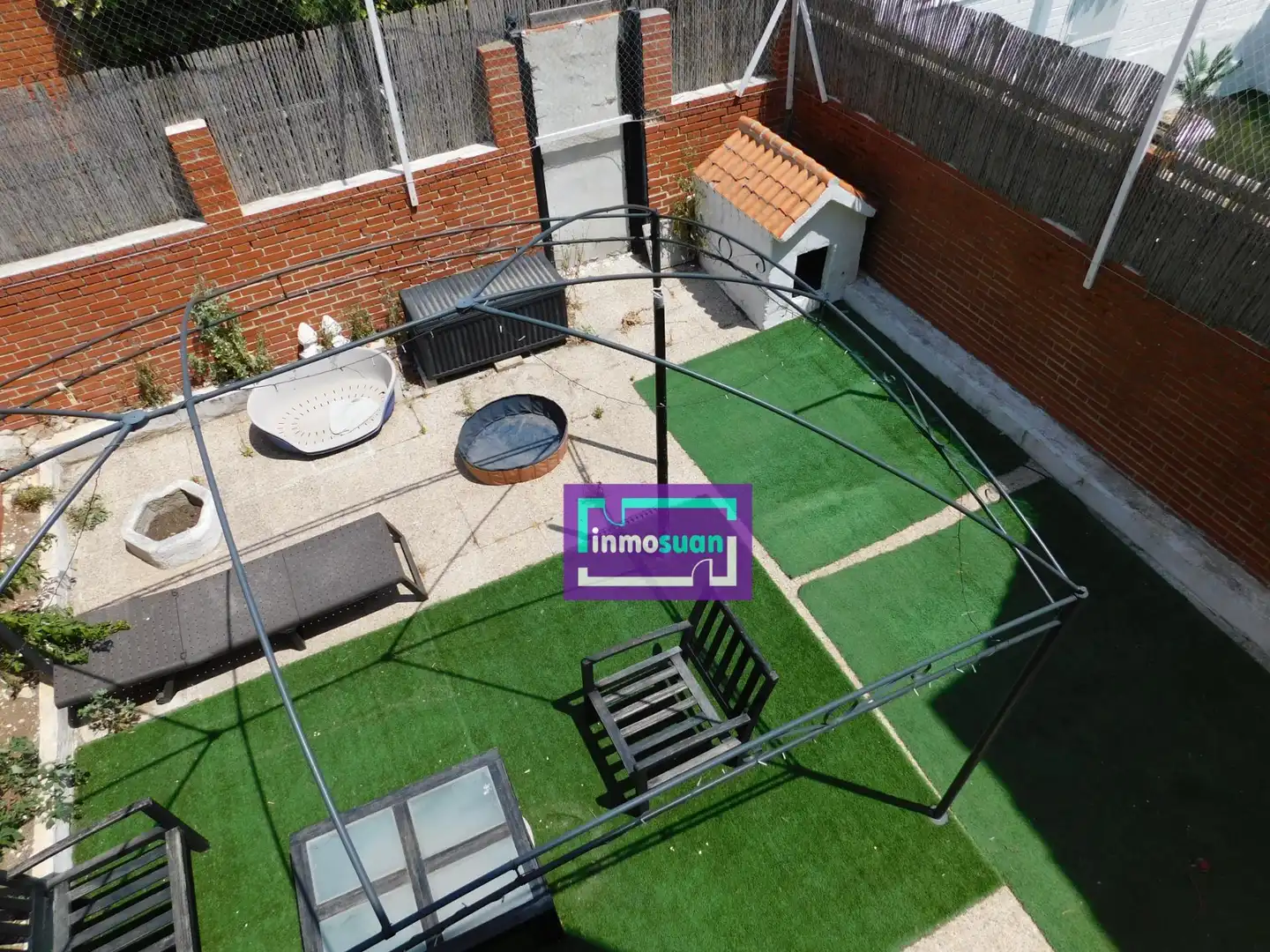 Jardí de Casa adosada en venda en Illescas amb Calefacció, Jardí privat i Terrassa