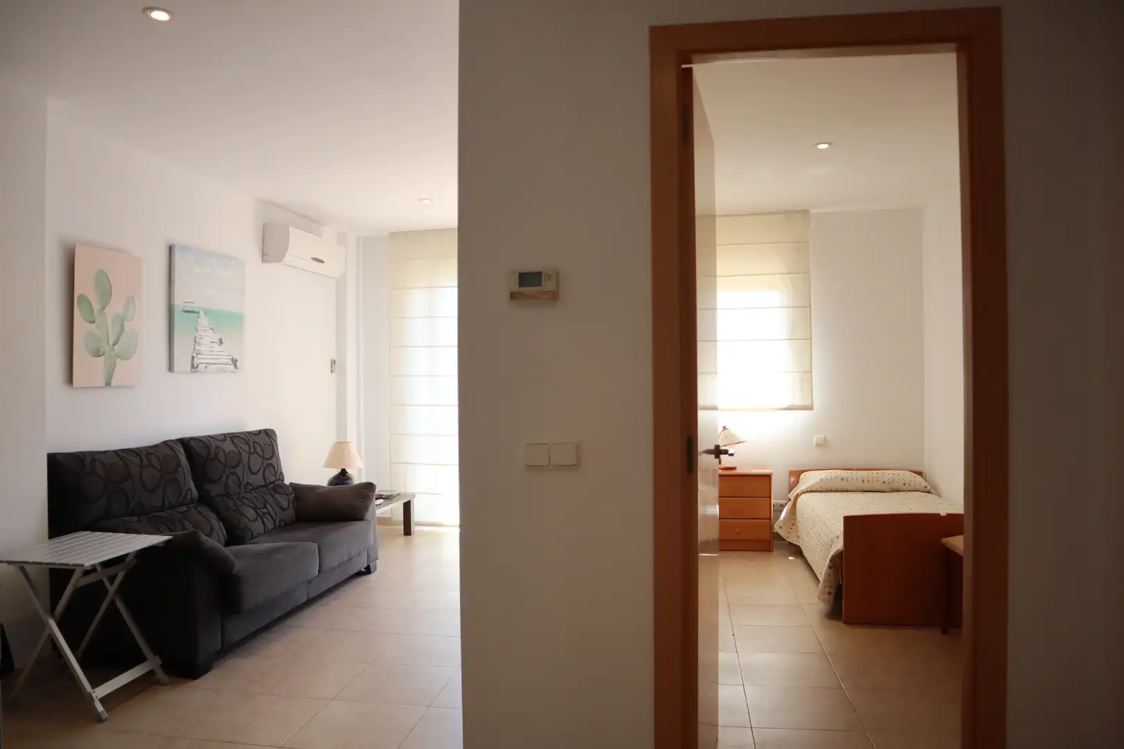 Sala d'estar de Pis en venda en Calella amb Aire condicionat i Balcó