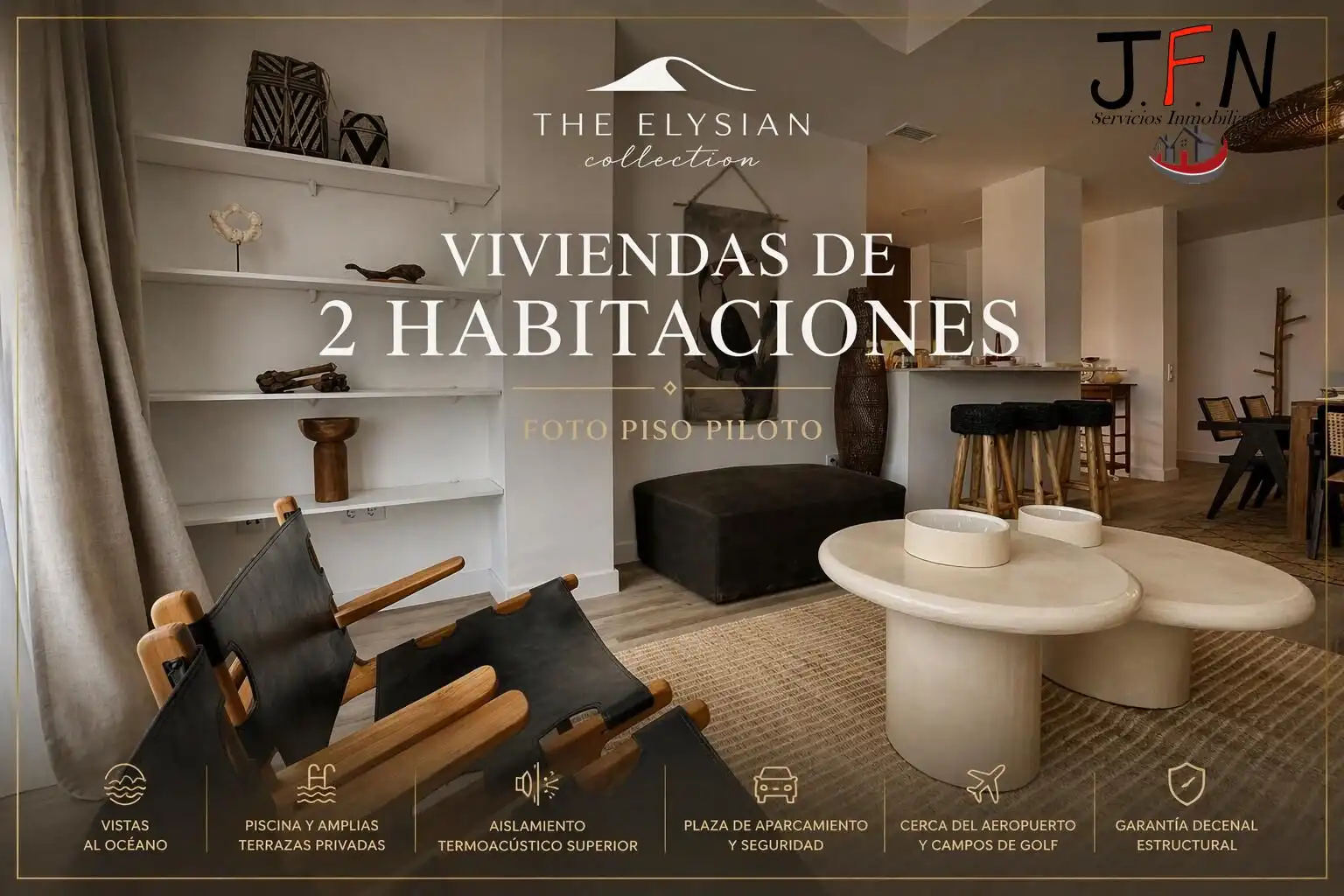 Sala de estar de Apartamento en venta en Antigua con Jardín privado, Terraza y Balcón
