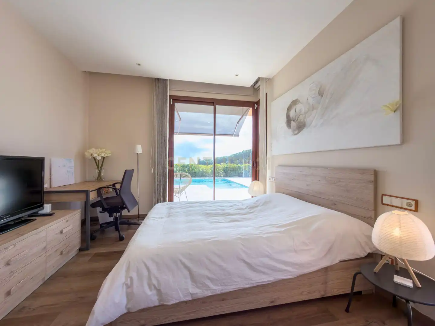 Dormitori de Casa o xalet en venda en Sant Vicenç de Montalt amb Aire condicionat, Jardí privat i Traster