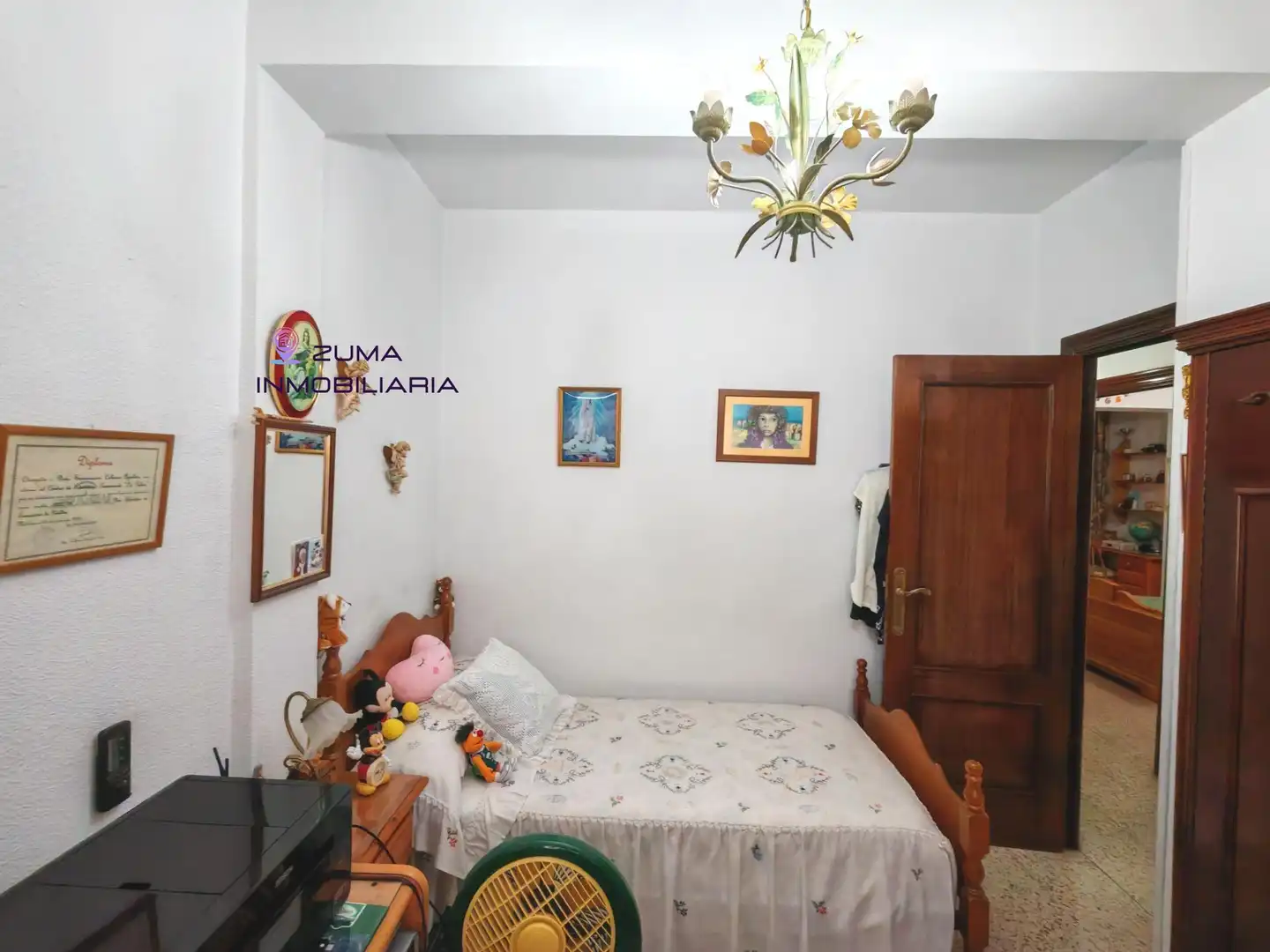 Habitación de Casa adosada en venta en Málaga con Aire acondicionado, Calefacción y Terraza