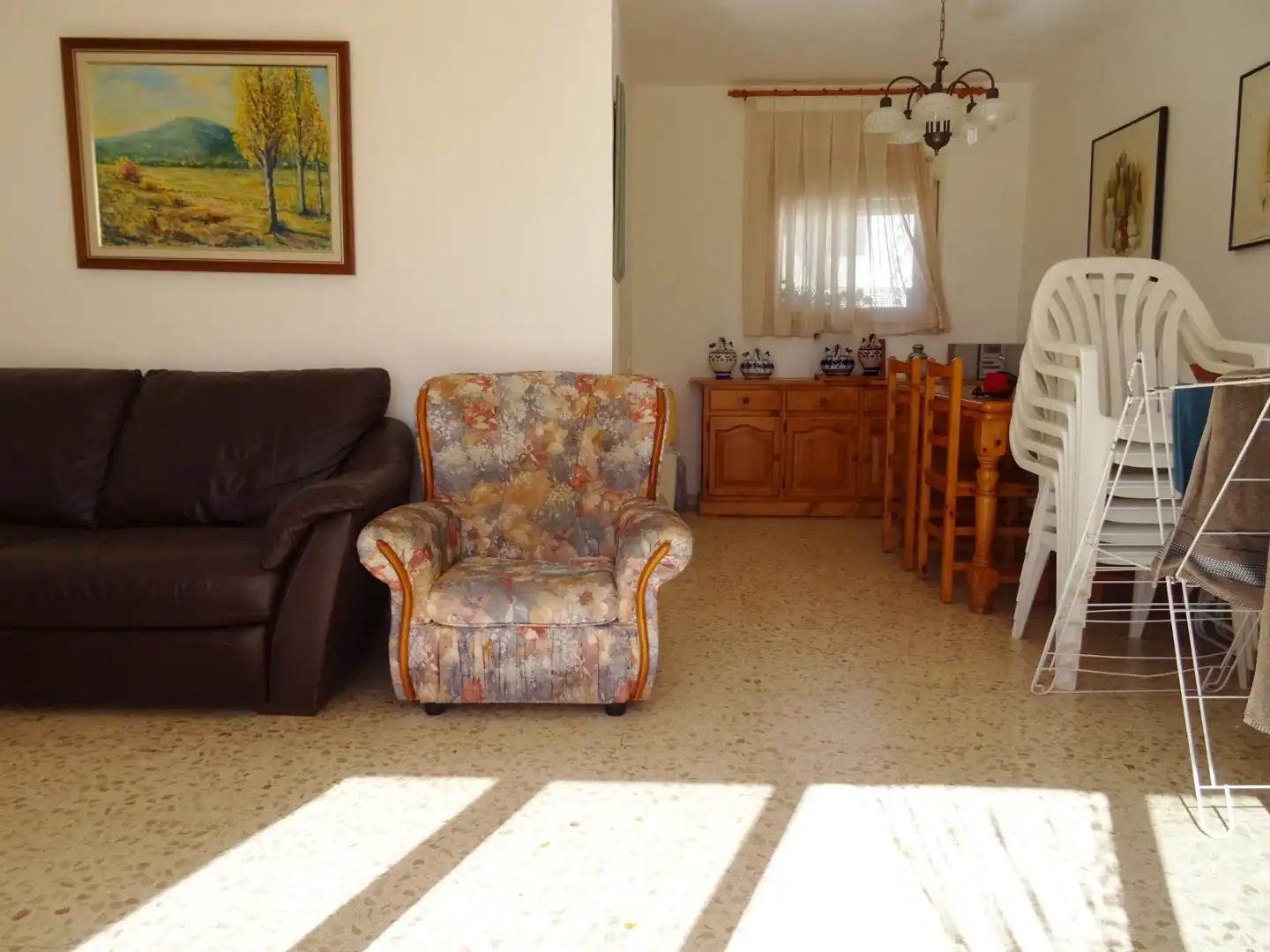 Sala de estar de Apartamento en venta en Creixell con Terraza y Horno