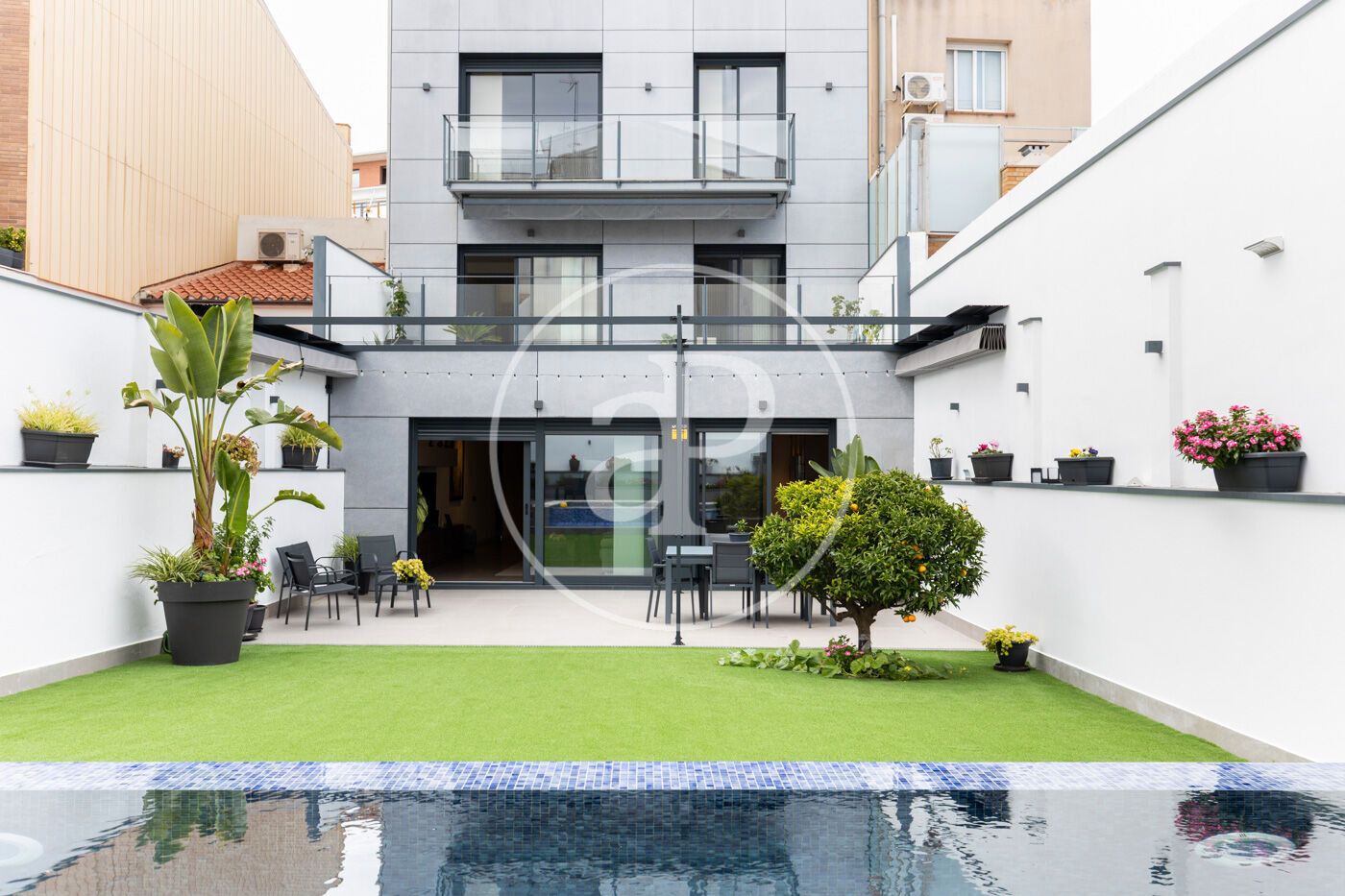 Terrace of Single-family semi-detached for sale in Sabadell  with Air Conditioner, Heating and Terrace