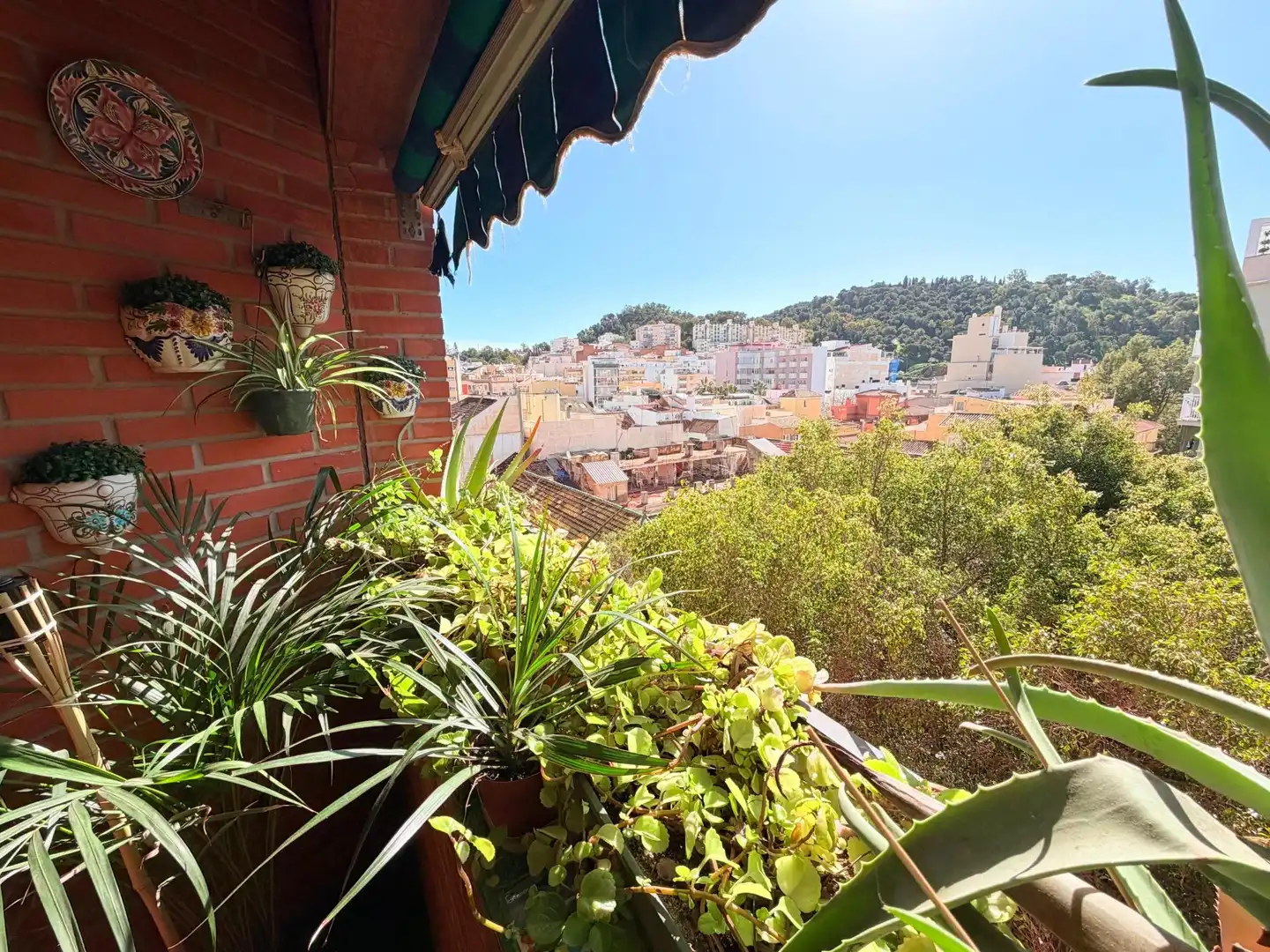 Terrasse von Wohnung zum Verkauf in Málaga mit Klimaanlage
