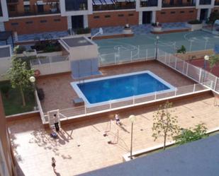 Swimming pool of Flat to rent in Castellón de la Plana / Castelló de la Plana  with Heating, Private garden and Storage room