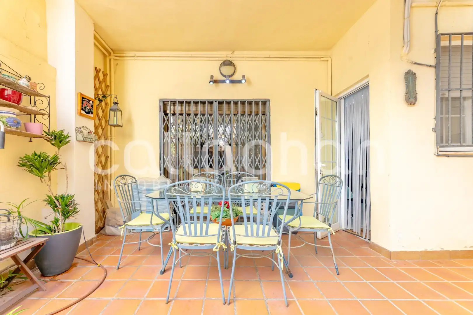 Terrassa de Casa adosada en venda en Massanassa amb Aire condicionat, Calefacció i Jardí privat
