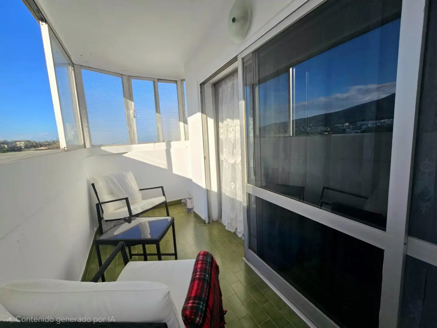 Terrasse von Wohnung zum Verkauf in Torremolinos mit Klimaanlage, Privatgarten und Terrasse