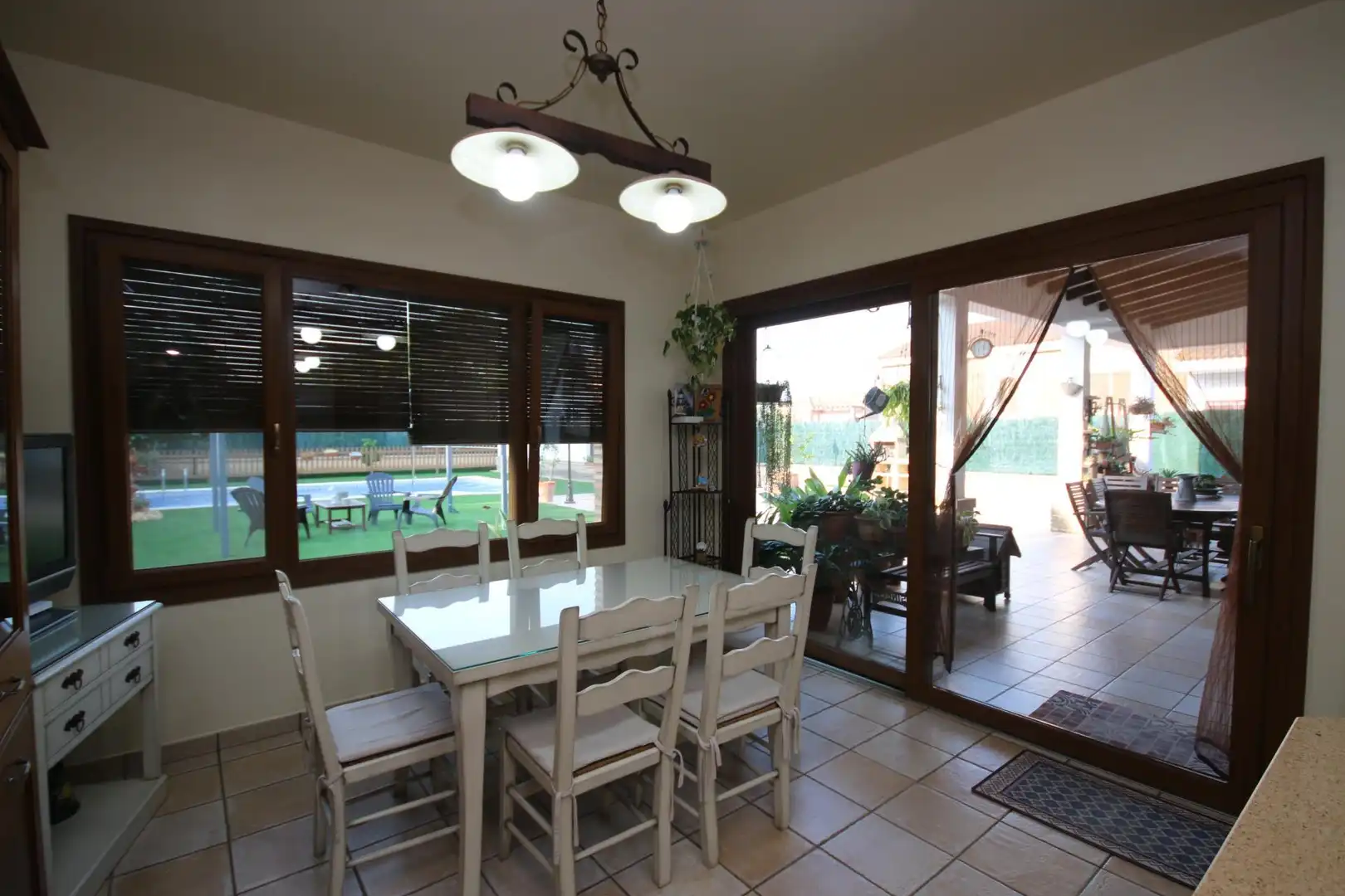 Dining room of Houses for sale in Lepe  with Air Conditioner, Heating and Private garden