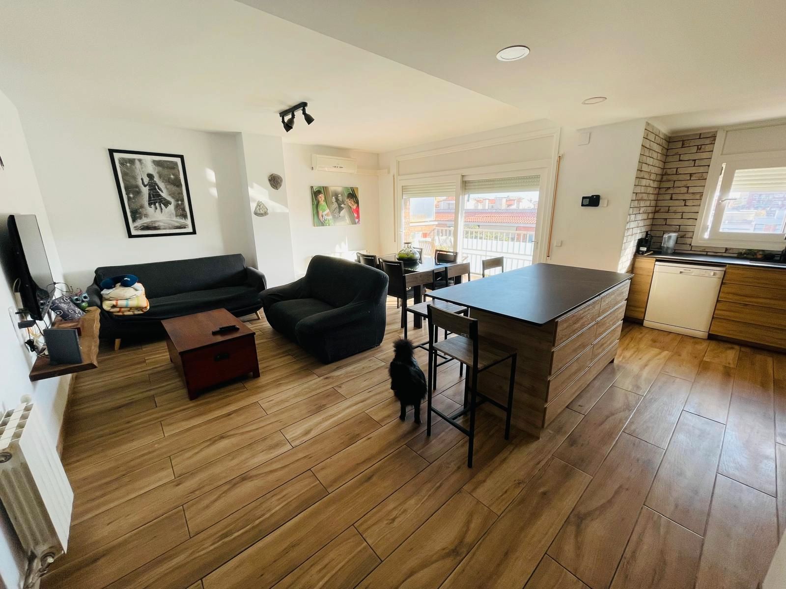Sala d'estar de Pis en venda en Malgrat de Mar amb Aire condicionat, Calefacció i Terrassa