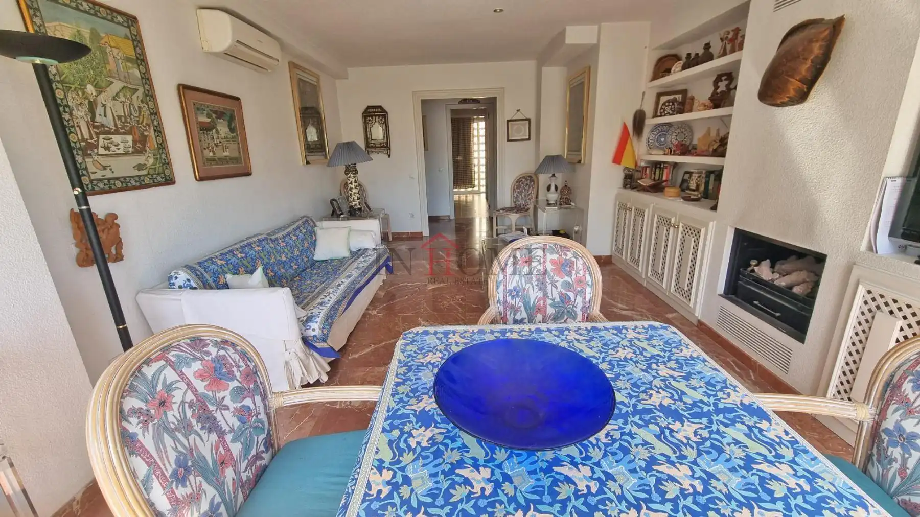 Sala de estar de Apartamento en venta en Benidorm con Aire acondicionado y Amueblado