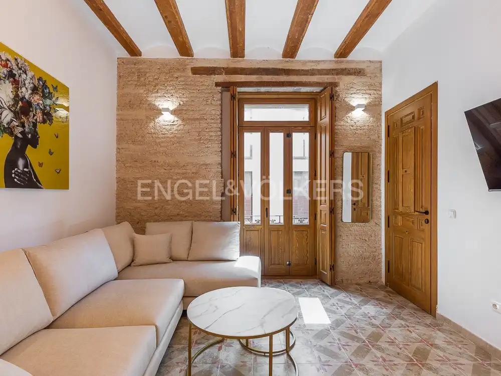 Sala d'estar de Pis de lloguer en Ciutat Vella 