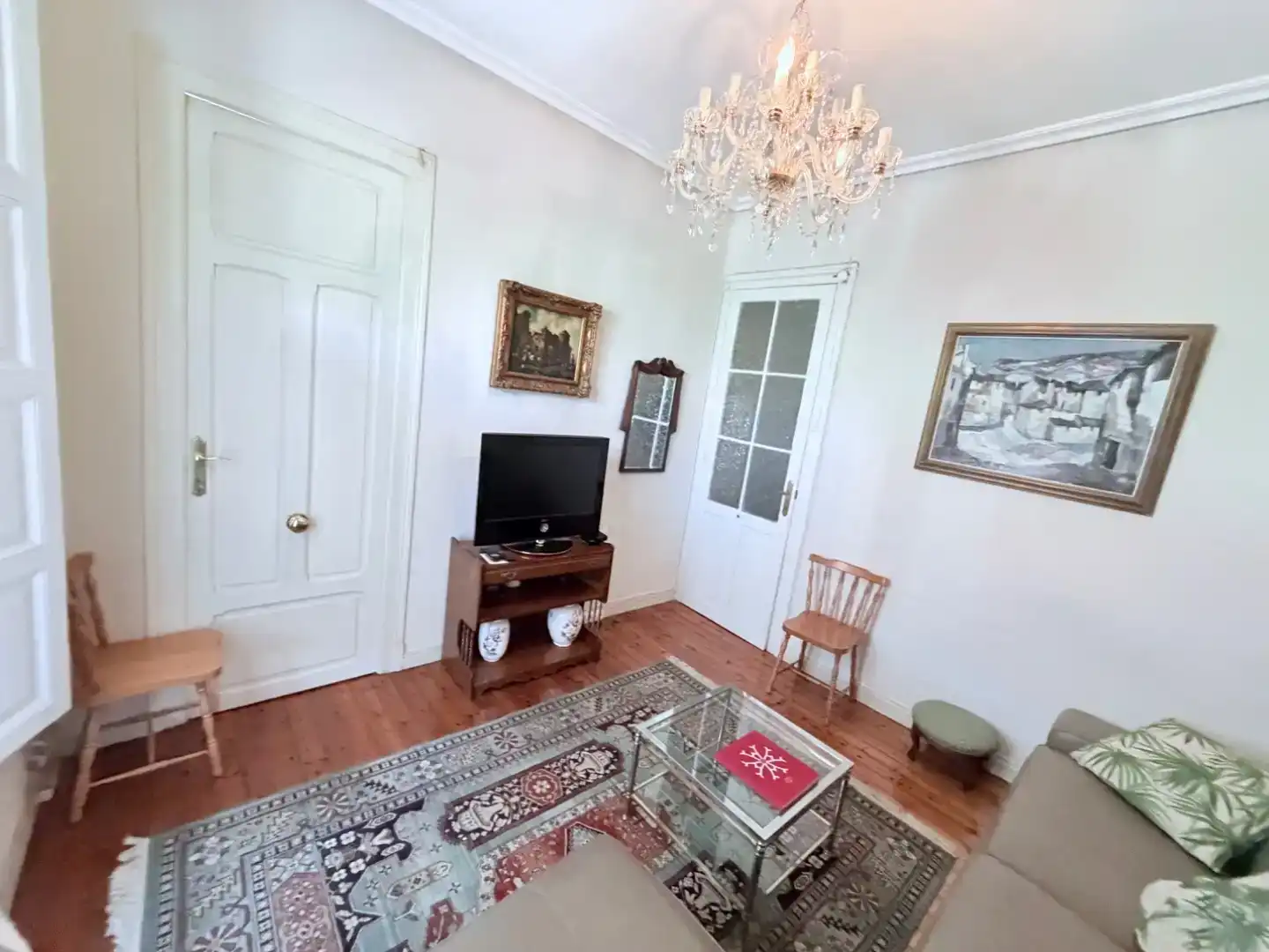 Living room of Flat for sale in  Logroño  with Balcony