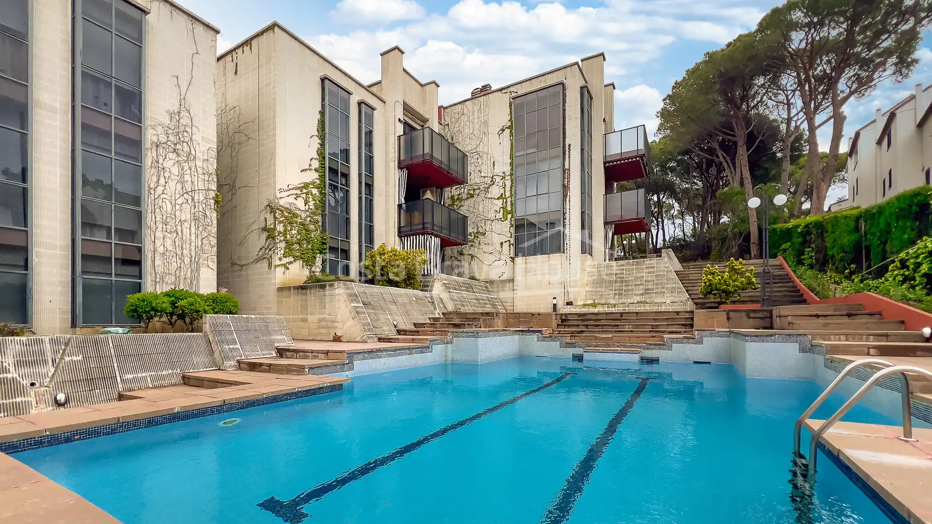 Swimming pool of Apartments for sale in Palafrugell  with Air Conditioner, Heating and Parquet flooring
