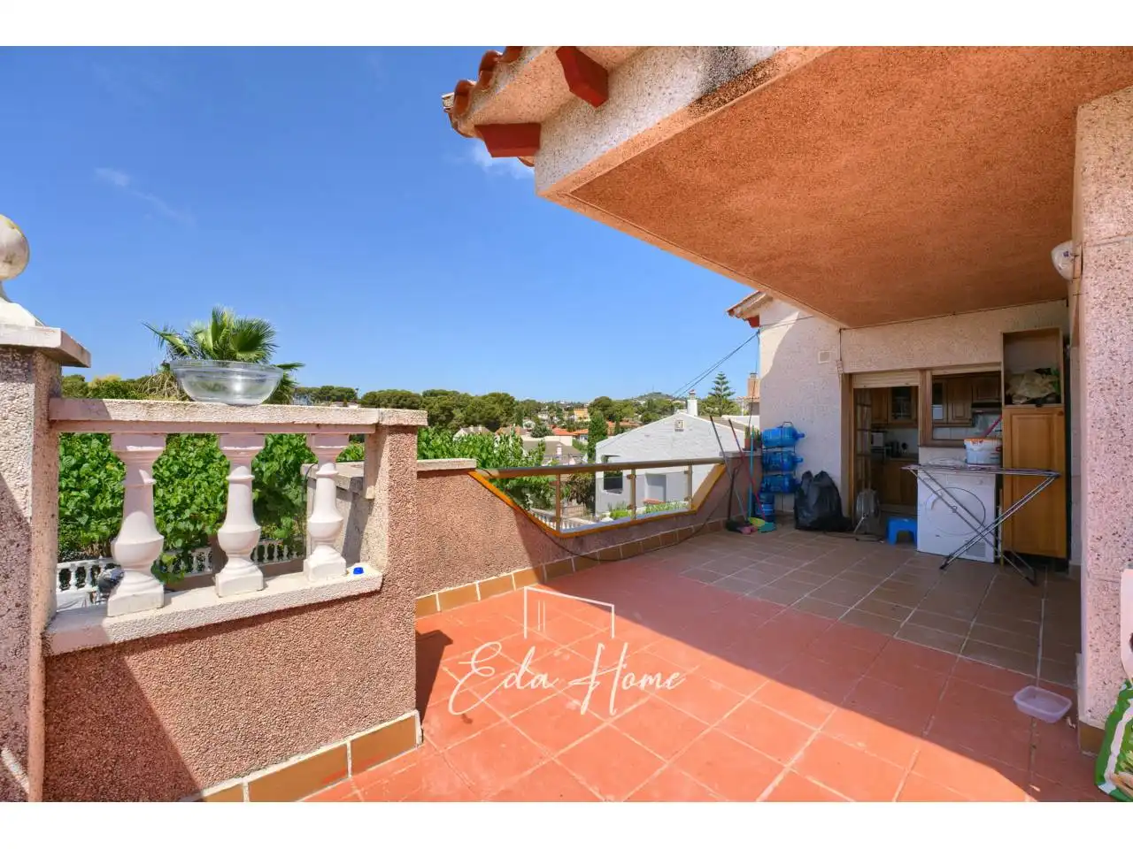 Terrace of Houses for sale in Cunit  with Private garden, Terrace and Furnished