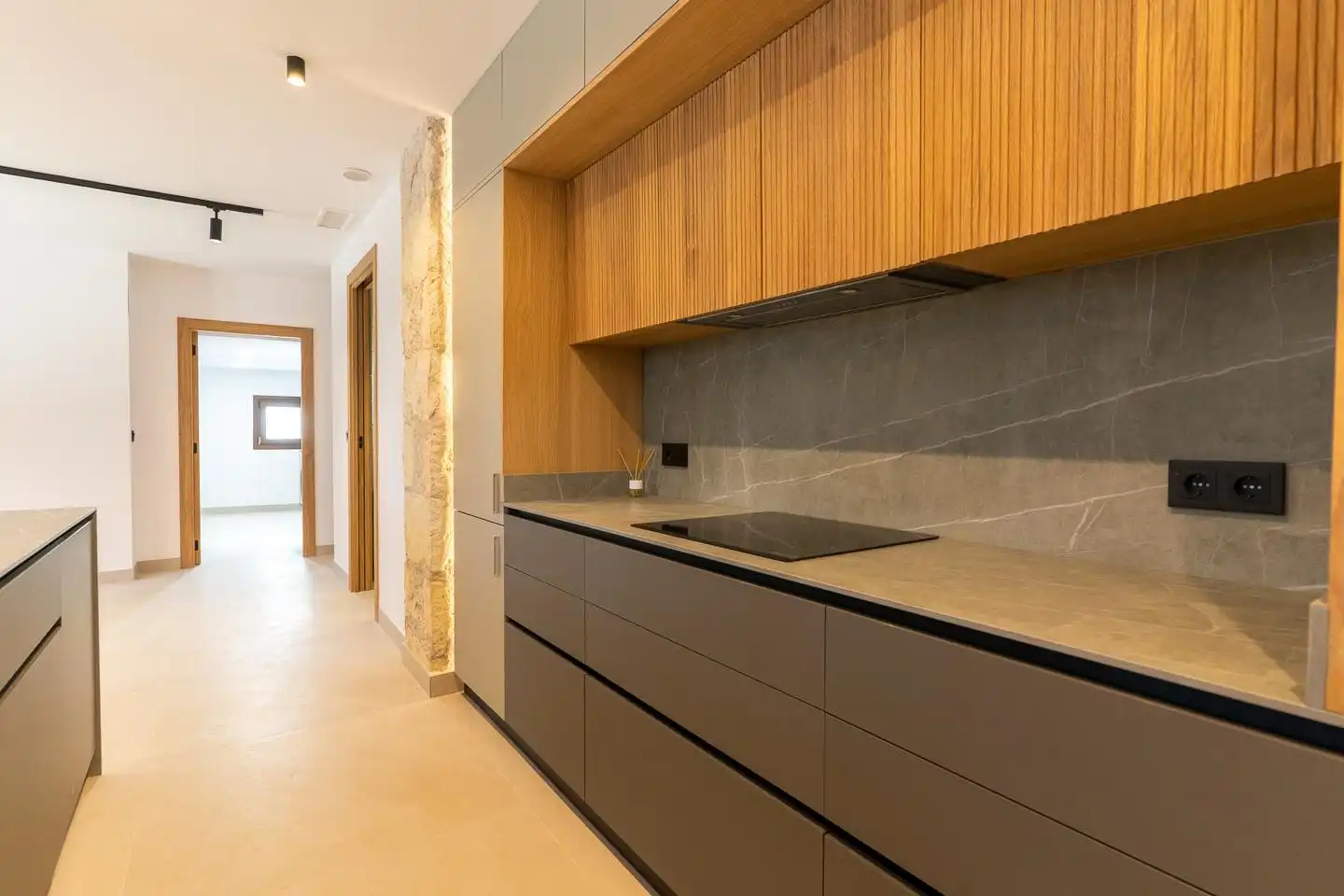 Cocina de Casa o chalet en venta en Cocentaina con Aire acondicionado, Jardín privado y Terraza