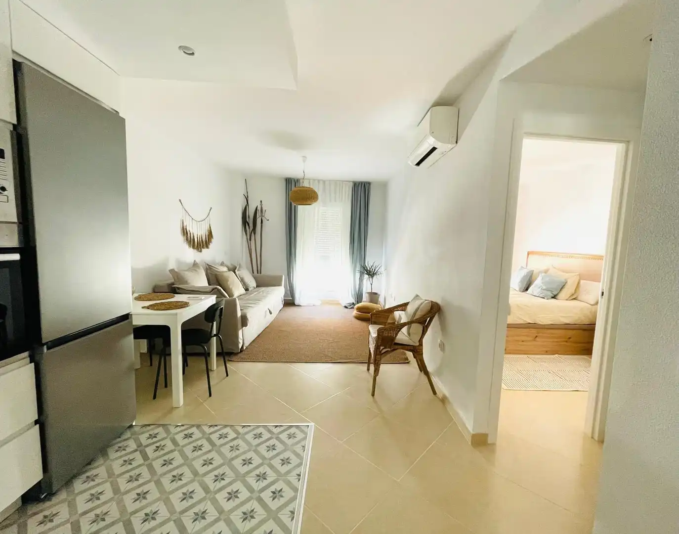 Living room of Flat for sale in Benalmádena  with Air Conditioner, Storage room and Furnished