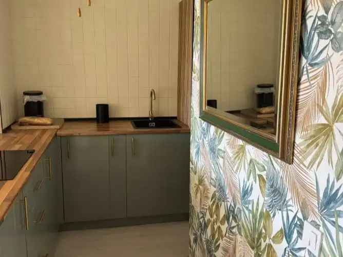 Kitchen of Flat for rent in Benidorm  with Air Conditioner, Heating and Parquet flooring