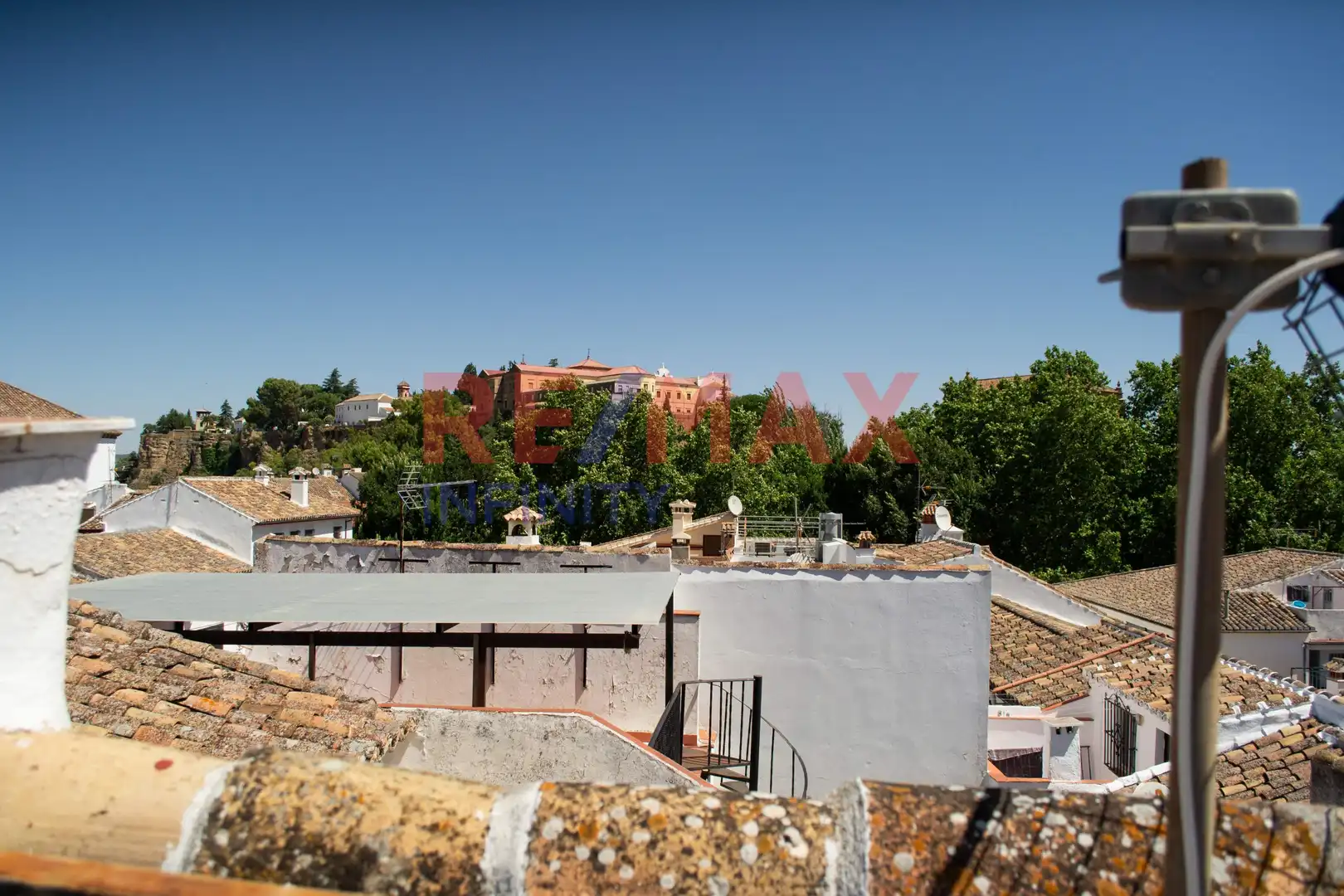 Vista exterior de Casa o chalet en venta en Ronda con Aire acondicionado, Terraza y Trastero