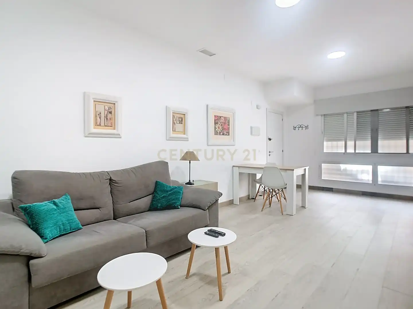 Sala de estar de Apartamento en venta en Málaga con Aire acondicionado, Horno y Lavadora