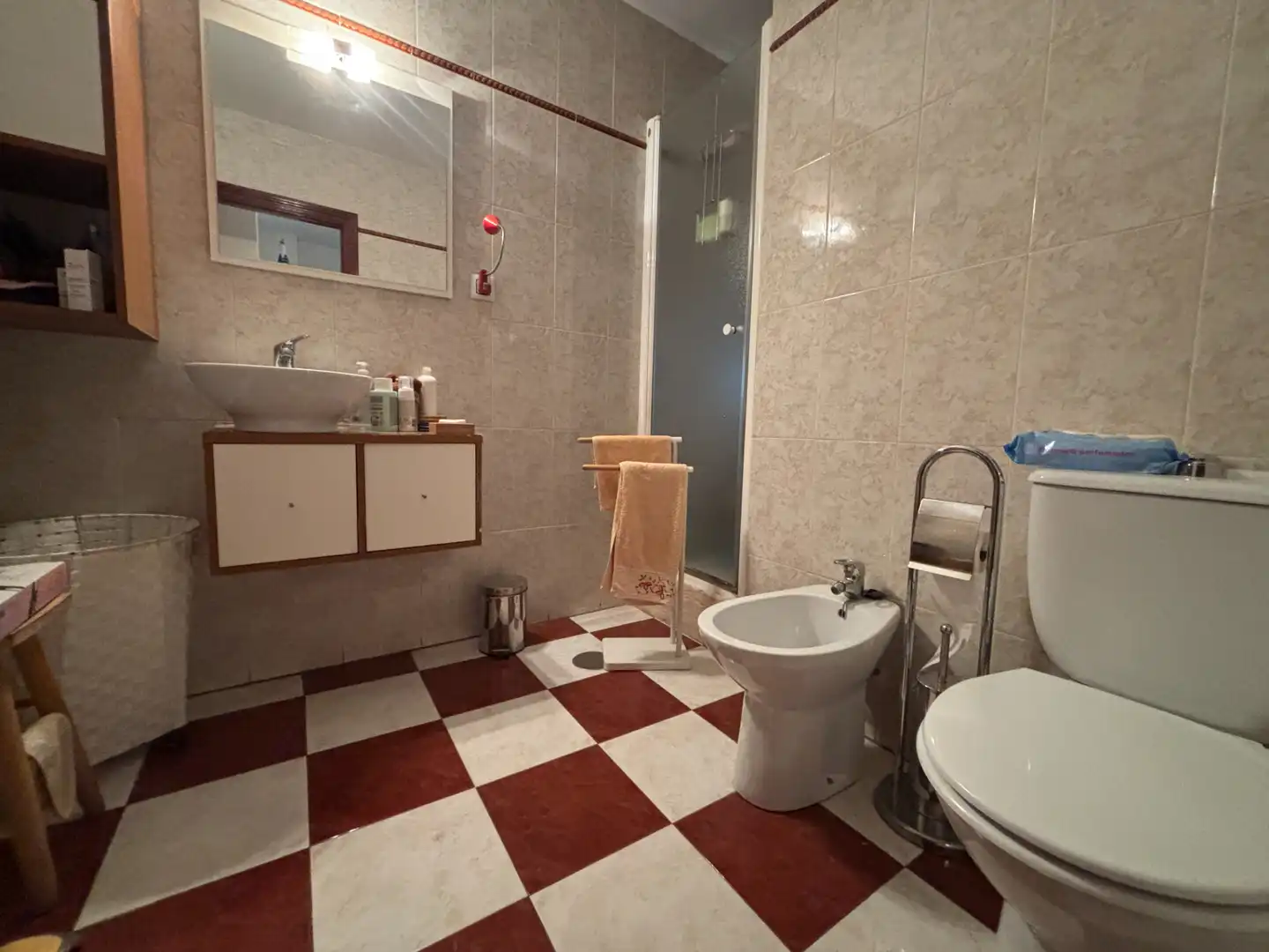 Badezimmer von Wohnung zum Verkauf in Andújar mit Klimaanlage, Terrasse und Möbliert