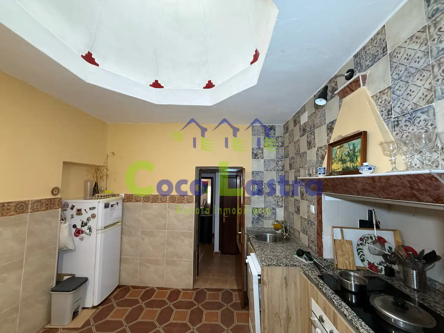 Cocina de Finca rústica en venta en Peñarandilla con Parquet, Terraza y Horno