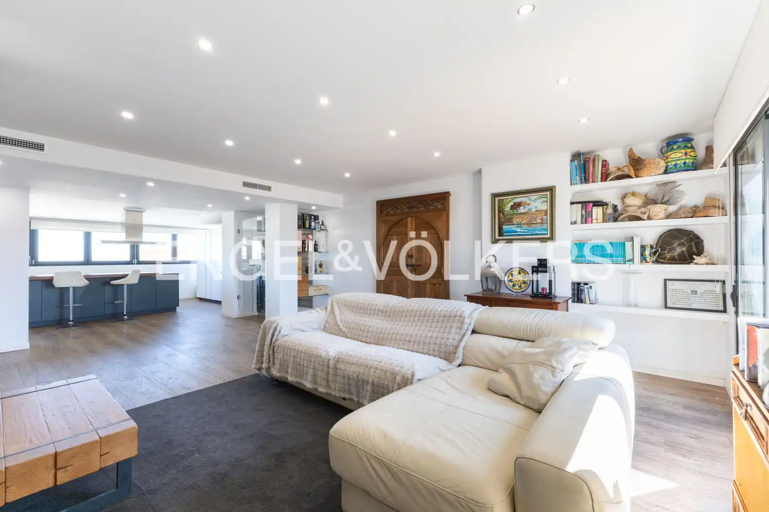 Sala de estar de Ático en venta en Benicarló con Aire acondicionado, Calefacción y Terraza