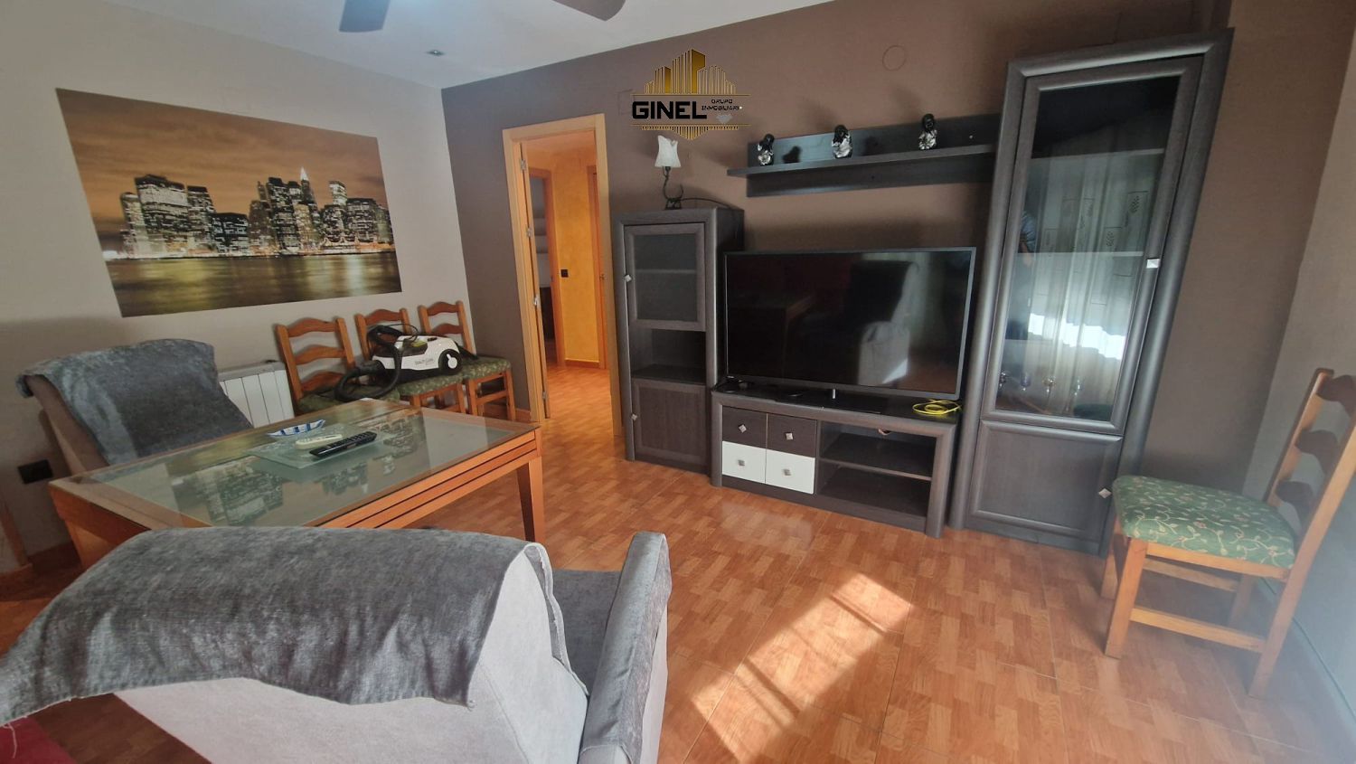 Sala de estar de Piso de alquiler en  Jaén Capital con Aire acondicionado, Calefacción y Balcón