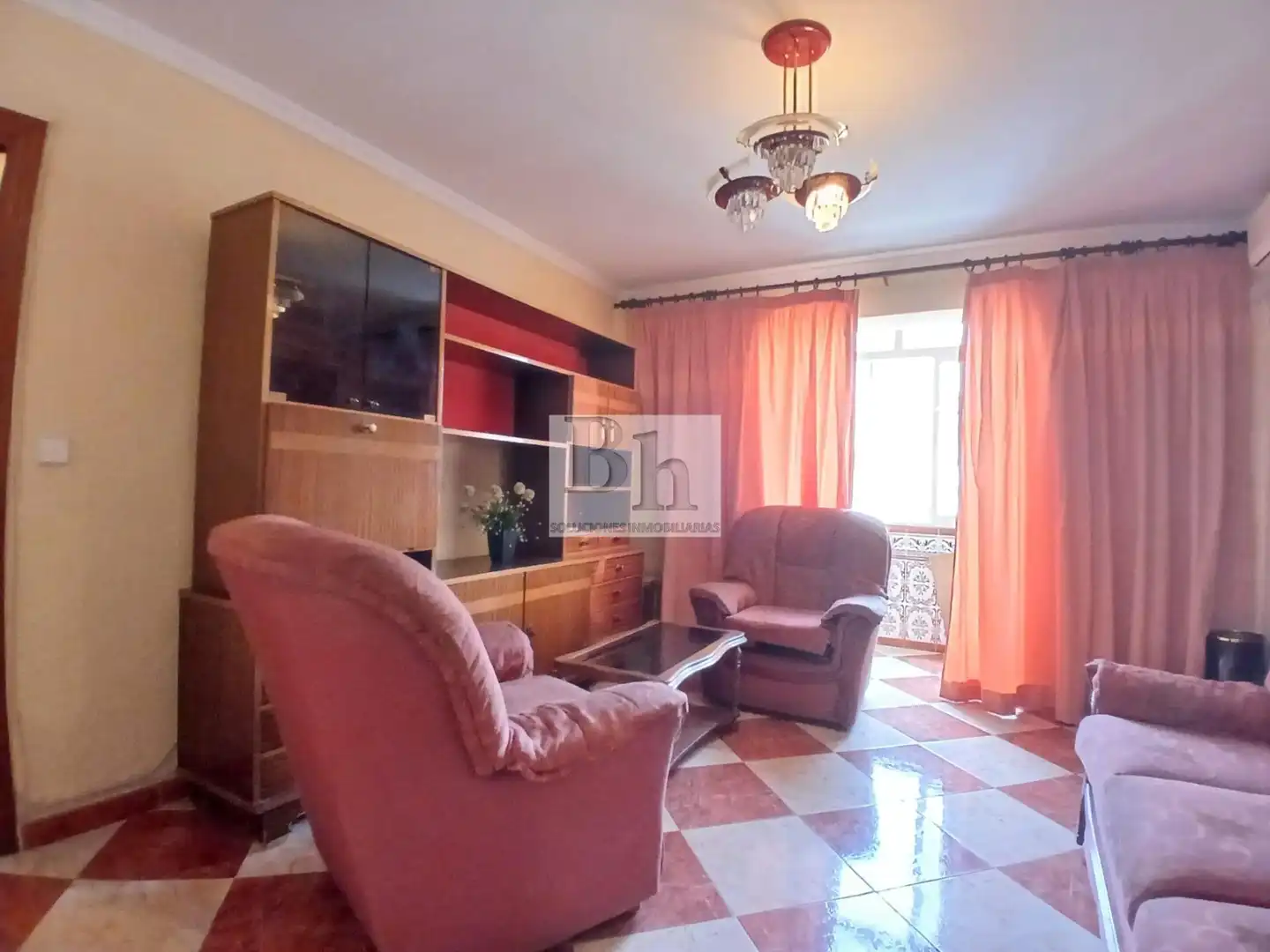 Living room of Flat for sale in Málaga  with Air Conditioner and Alarm