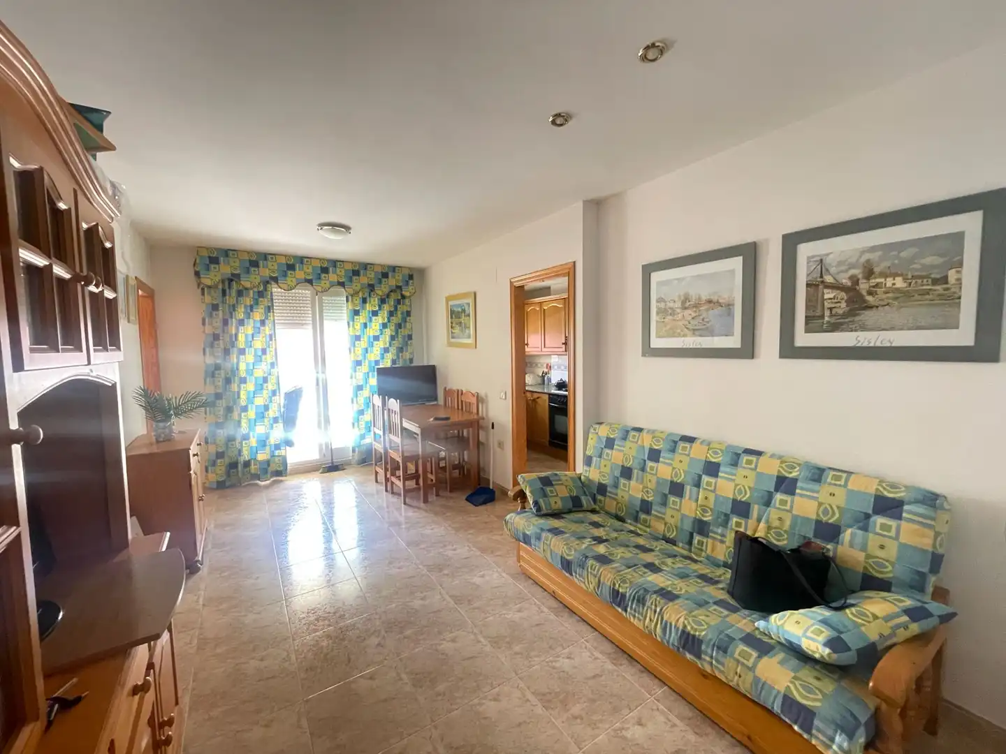 Sala d'estar de Apartament en venda en Moncofa amb Terrassa, Traster i Moblat