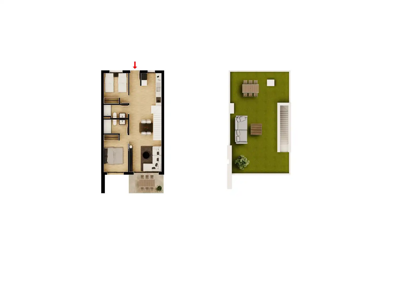 Apartament amb terrassa en venda a Avenida de Escandinavia, imagen 34