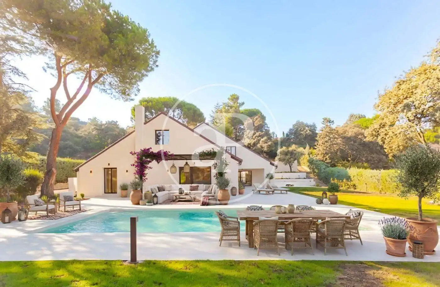 Jardí de Casa o xalet en venda en Ciudalcampo amb Aire condicionat, Calefacció i Jardí privat