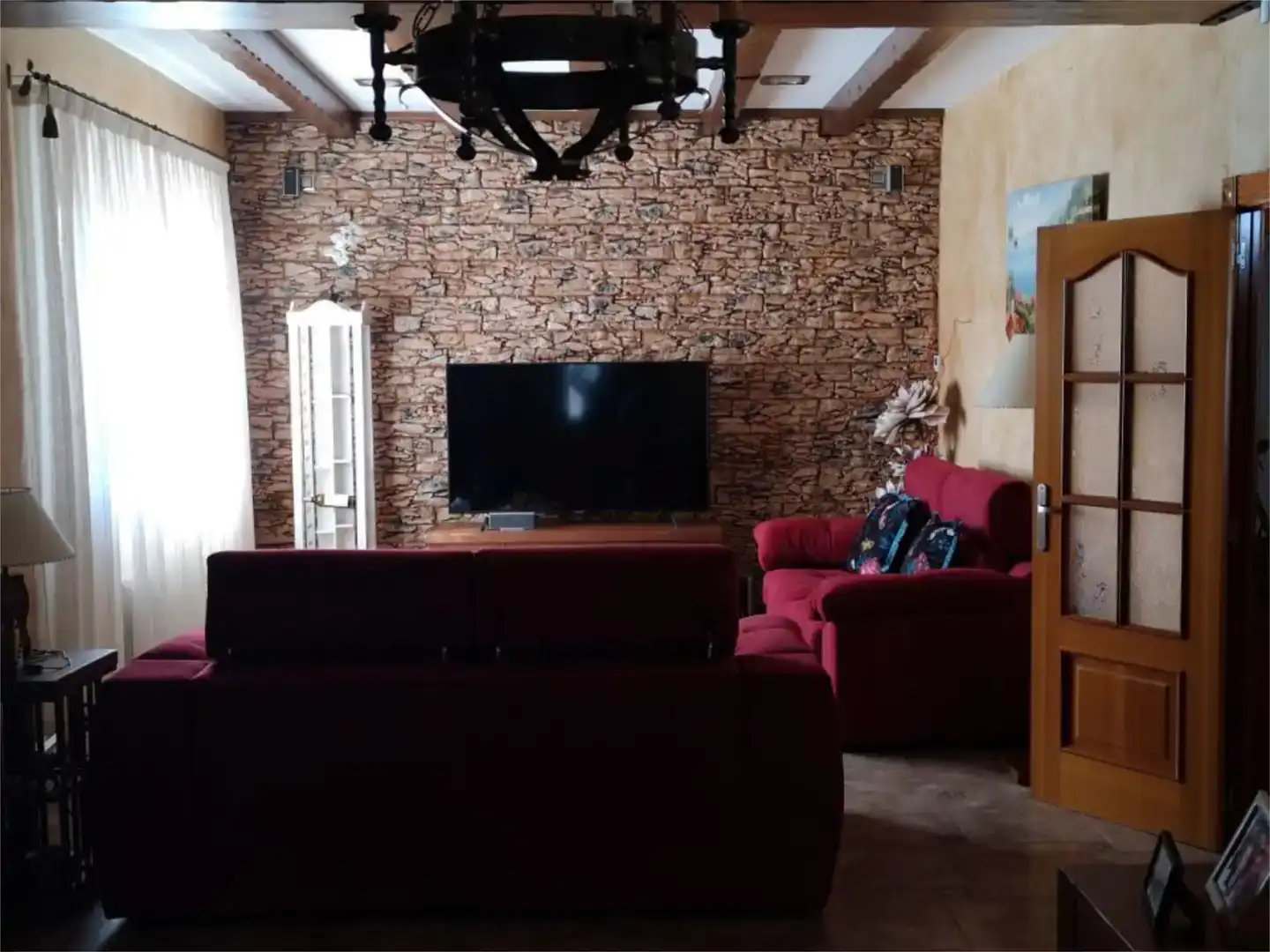 Sala d'estar de Pis en venda en  Murcia Capital amb Aire condicionat i Balcó
