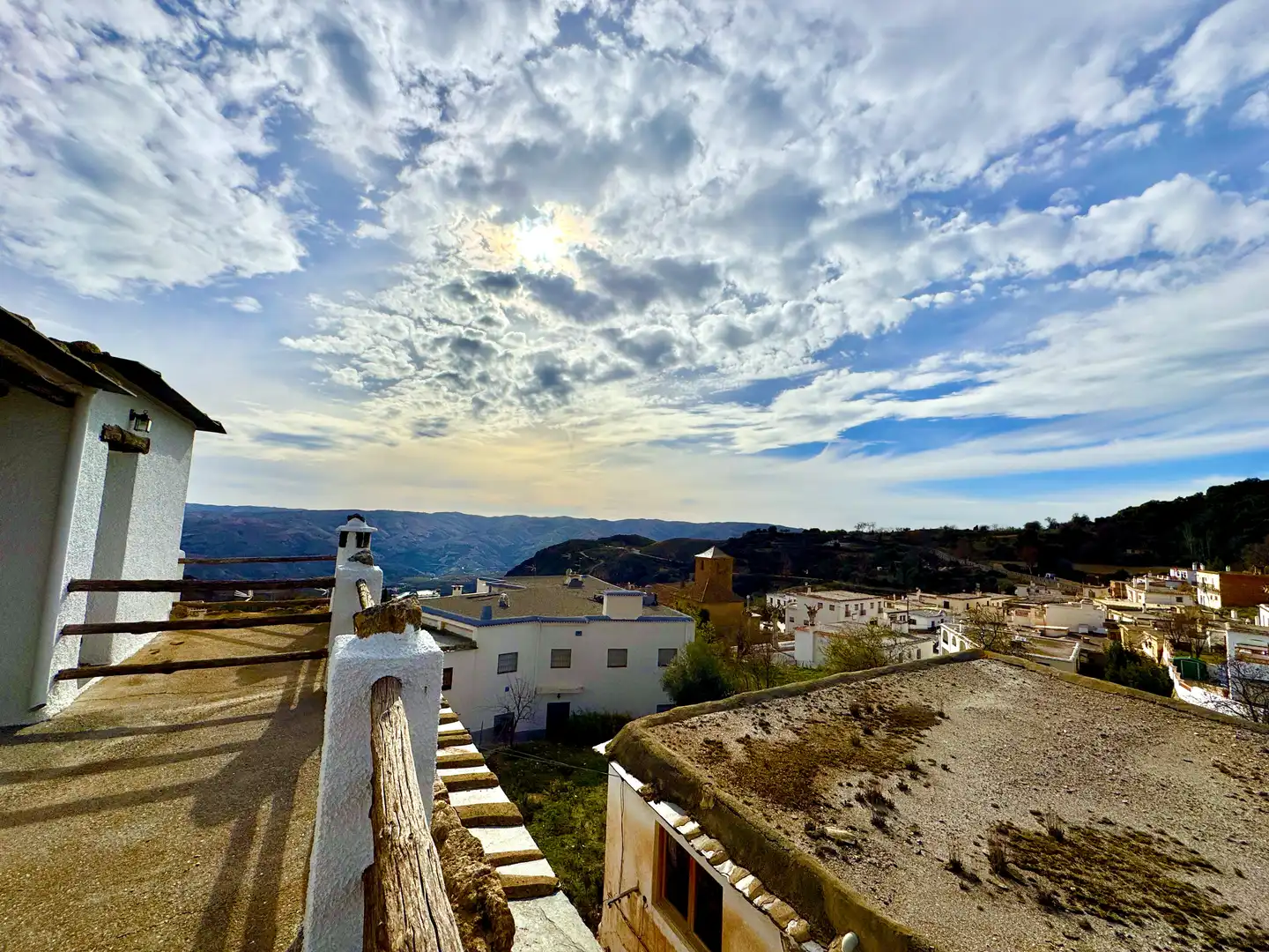 Exterior view of Buildings for sale in Juviles  with Alarm