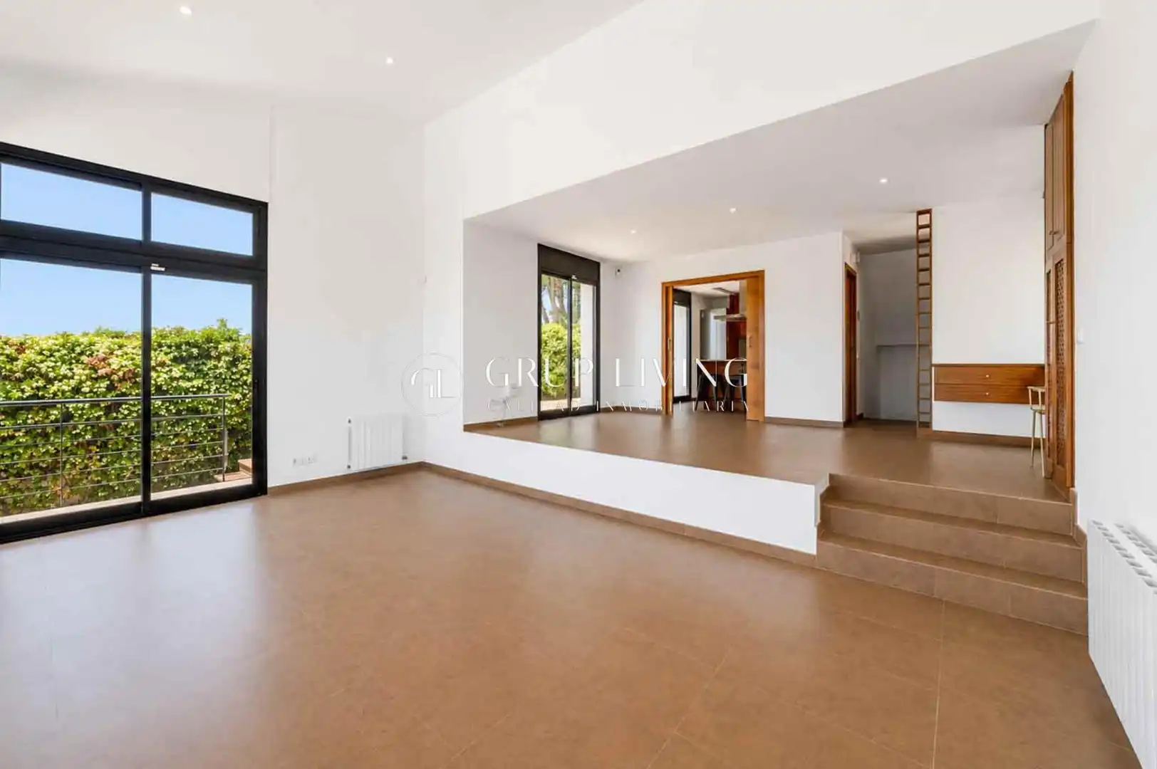 Living room of Houses for sale in Sant Pere de Ribes  with Air Conditioner, Heating and Private garden