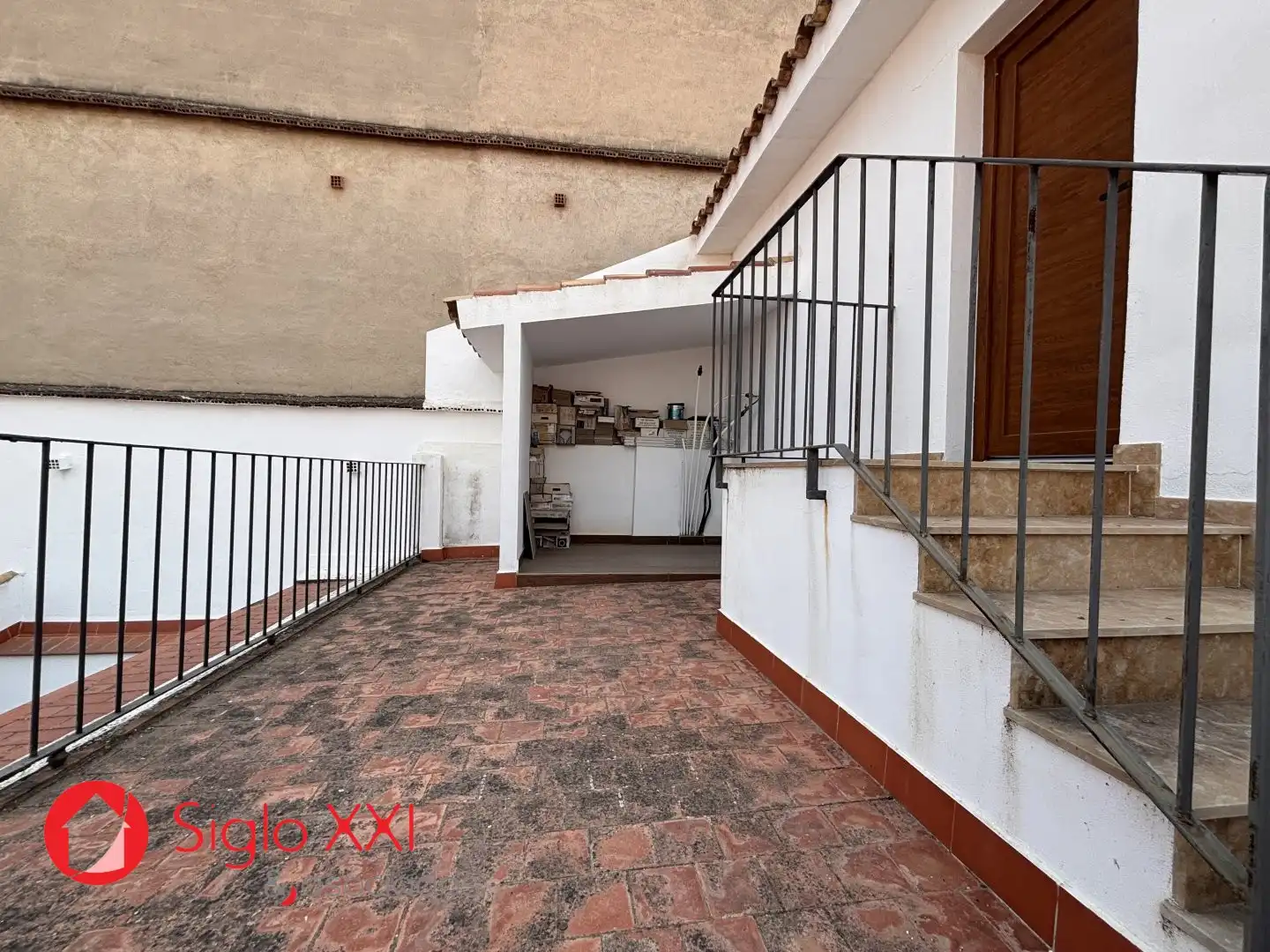Balcony of Houses for sale in Almazora / Almassora  with Heating, Terrace and Storage room