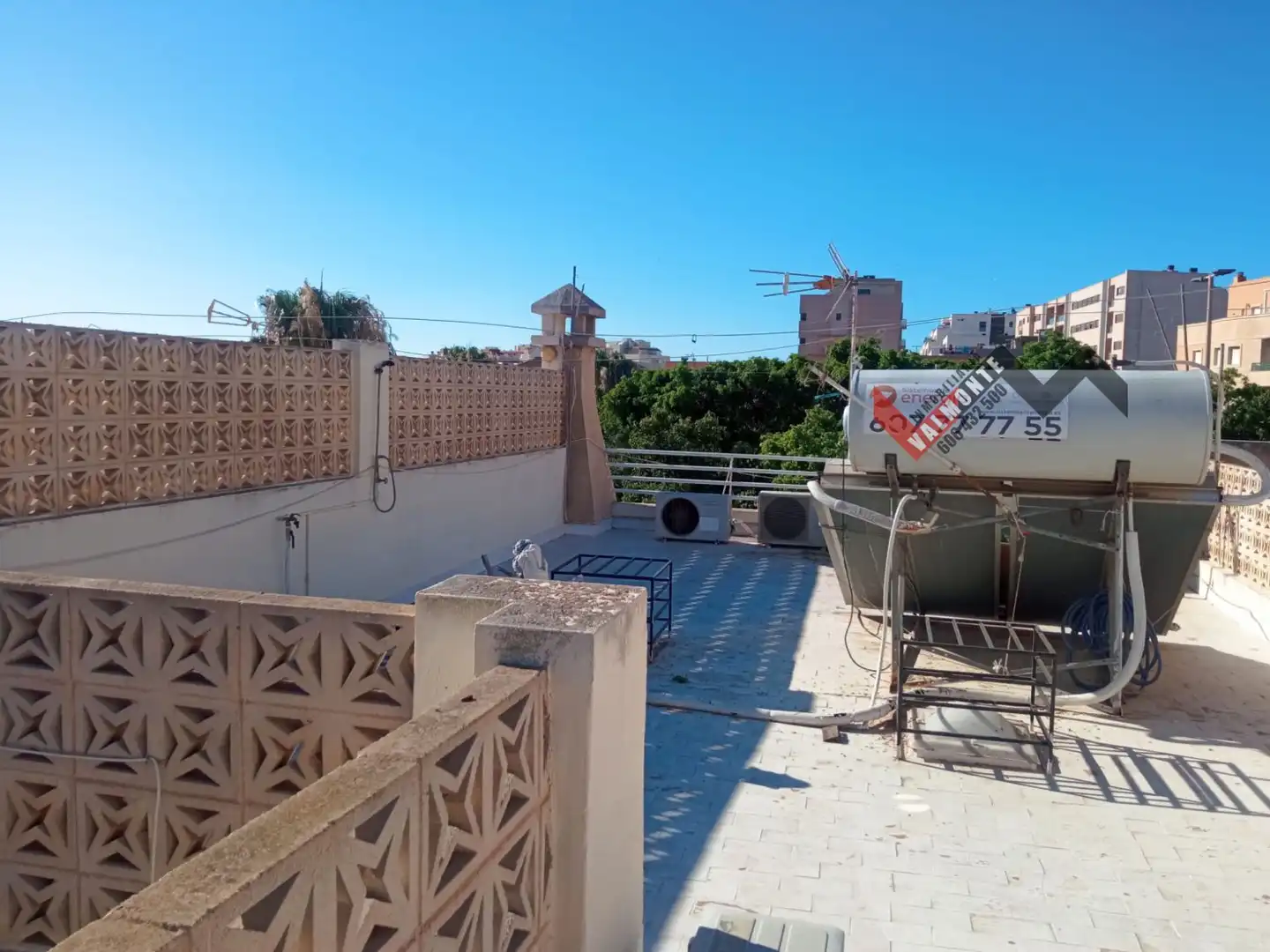 Terrassa de Casa o xalet en venda en Roquetas de Mar amb Aire condicionat, Calefacció i Terrassa