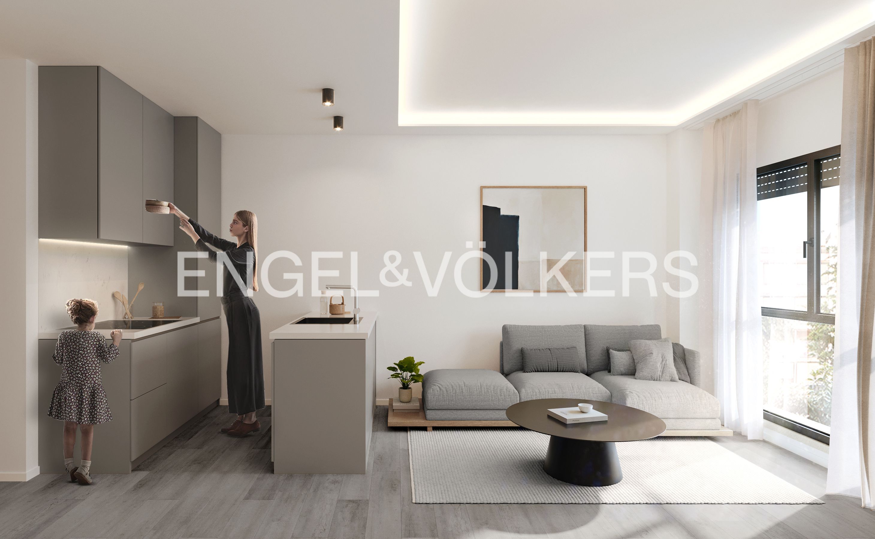 Living room of Apartment for sale in Alcobendas  with Air Conditioner, Heating and Storage room