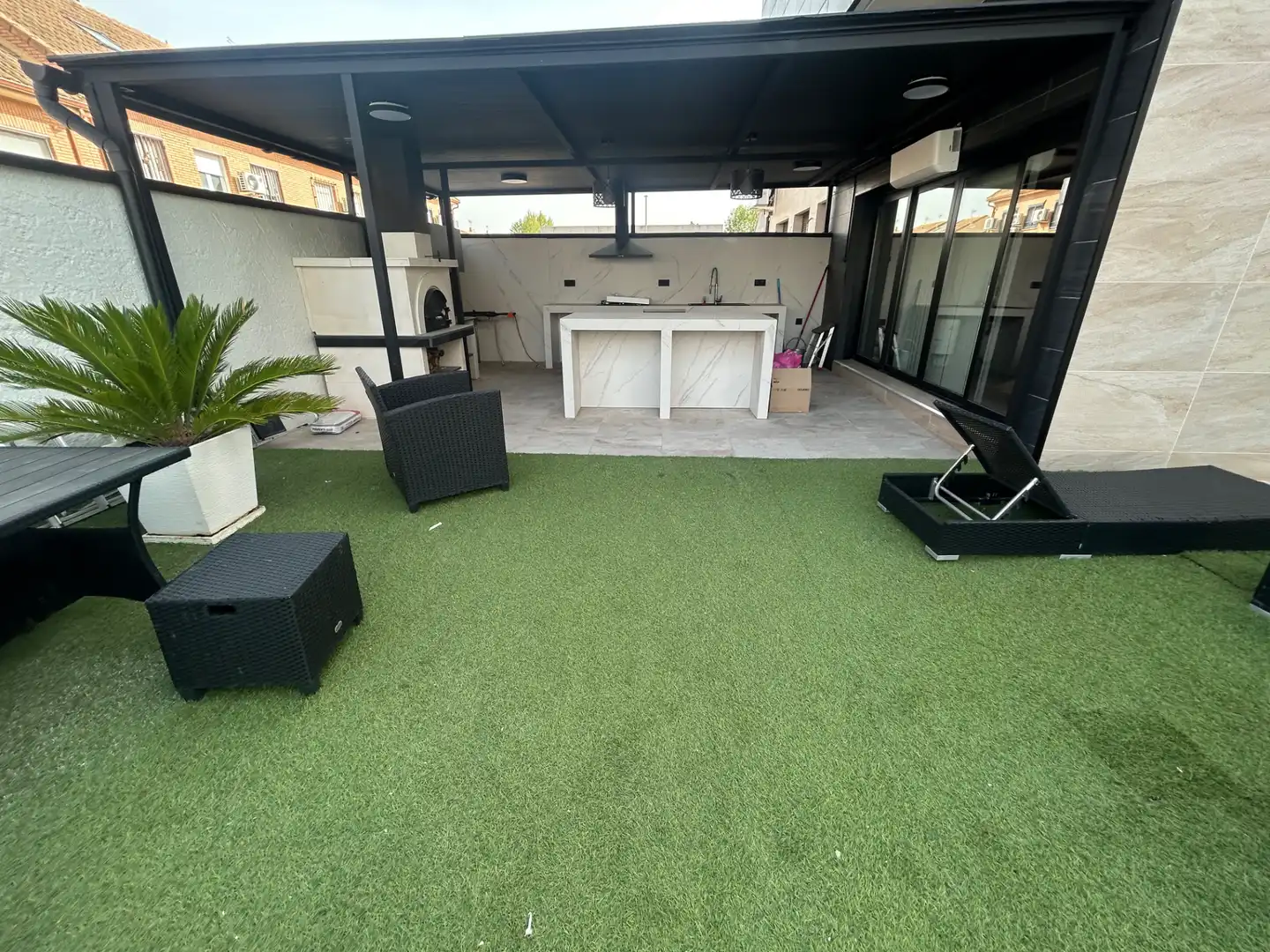 Terraza de Casa o chalet en venta en Yuncos con Aire acondicionado, Calefacción y Jardín privado