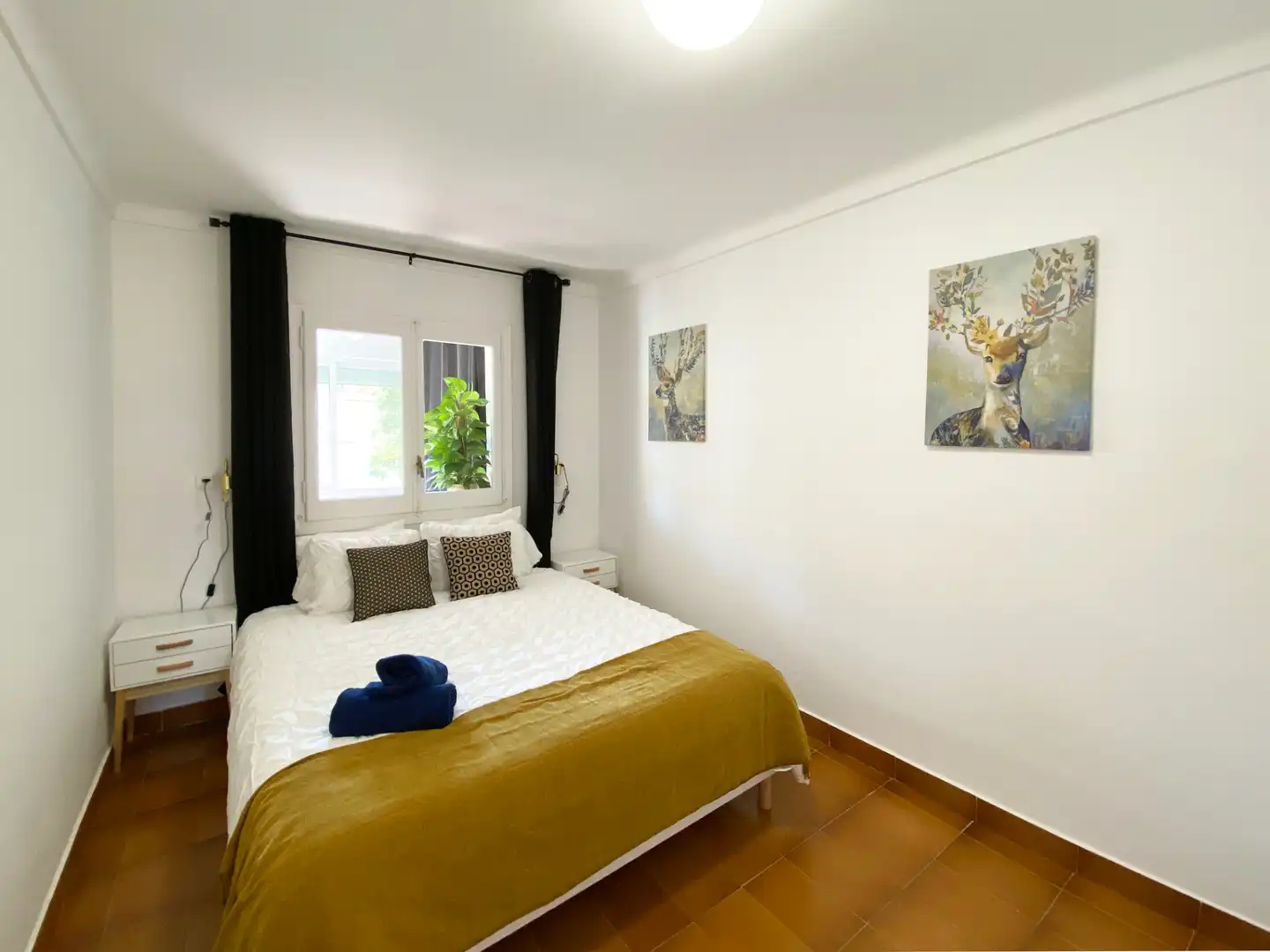 Schlafzimmer von Wohnung zum Verkauf in Begur mit Heizung, Terrasse und Möbliert