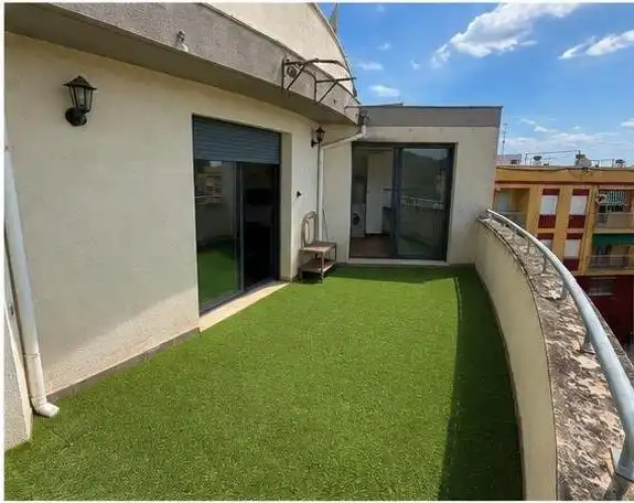 Terrasse von Dachboden zum Verkauf in Náquera mit Privatgarten, Möbliert und Balkon