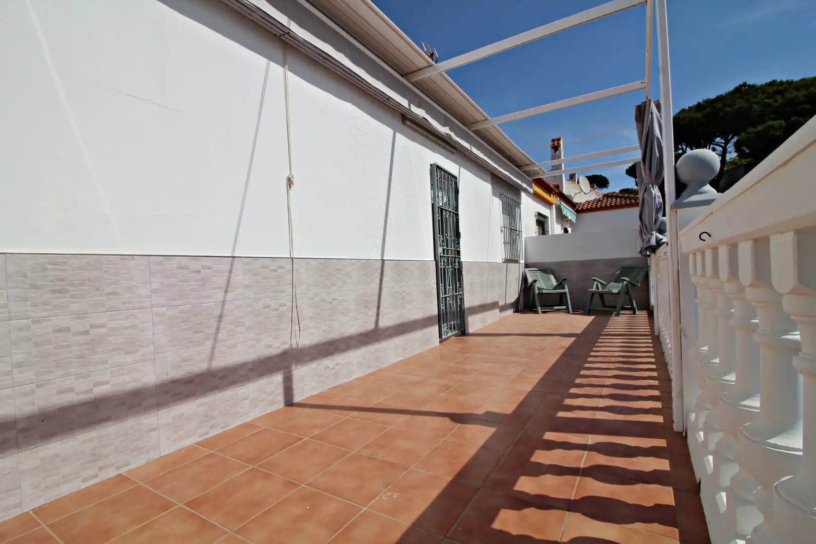 Terrace of Detached homes for sale in Mazagón  with Air Conditioner, Terrace and Storage room