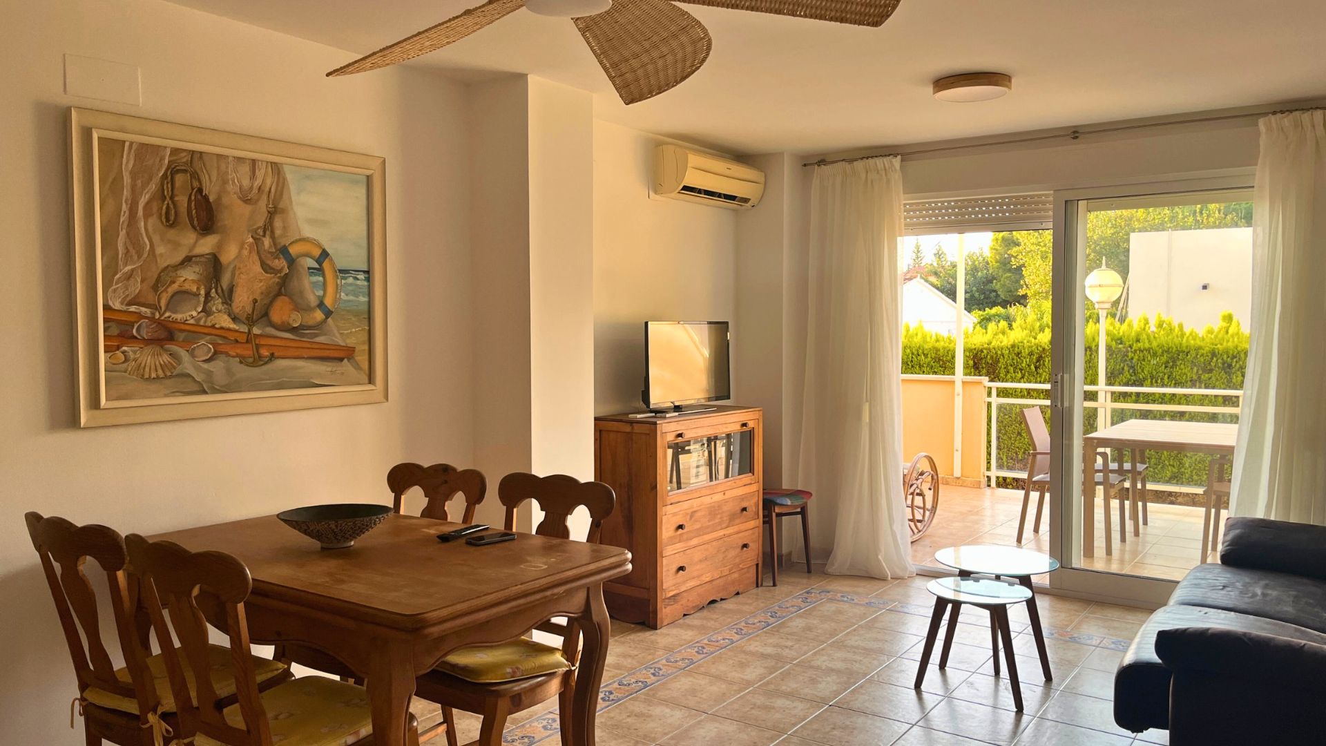 Bedroom of Flat to rent in Dénia  with Air Conditioner, Heating and Terrace