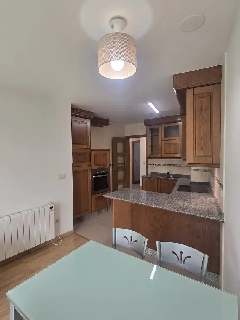 Kitchen of Flat for sale in Valdoviño  with Heating, Storage room and Furnished
