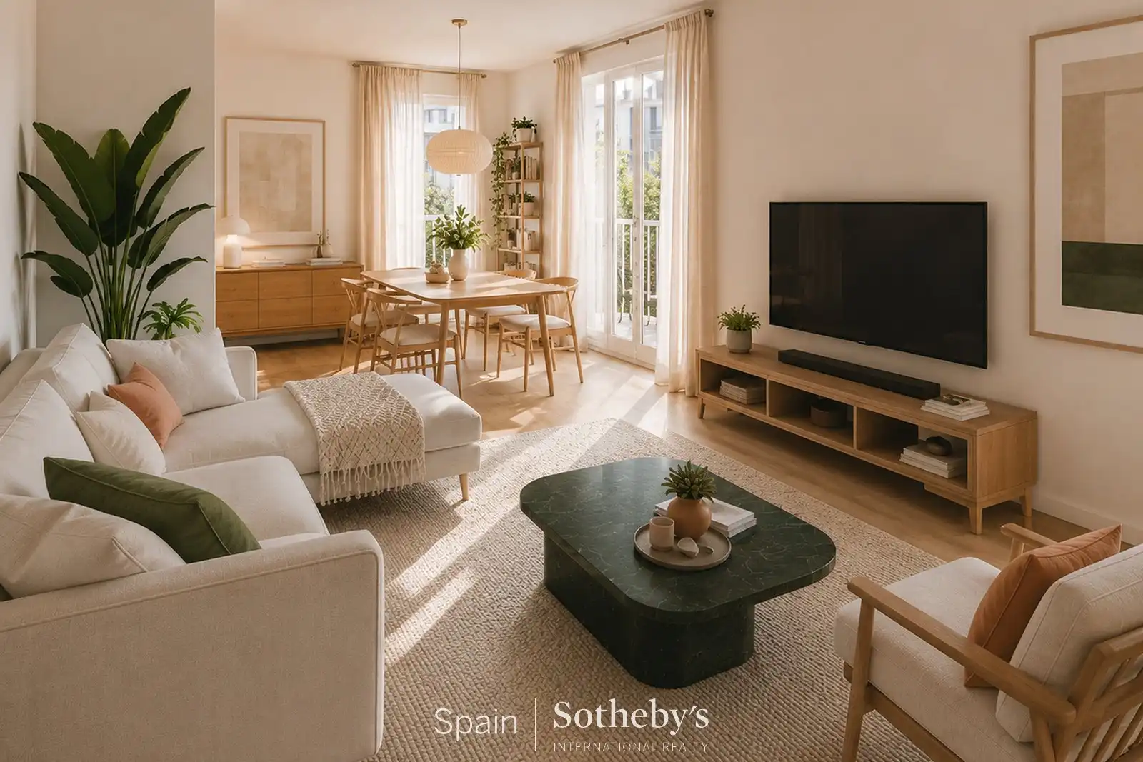 Sala d'estar de Apartament en venda en Madrid amb Aire condicionat